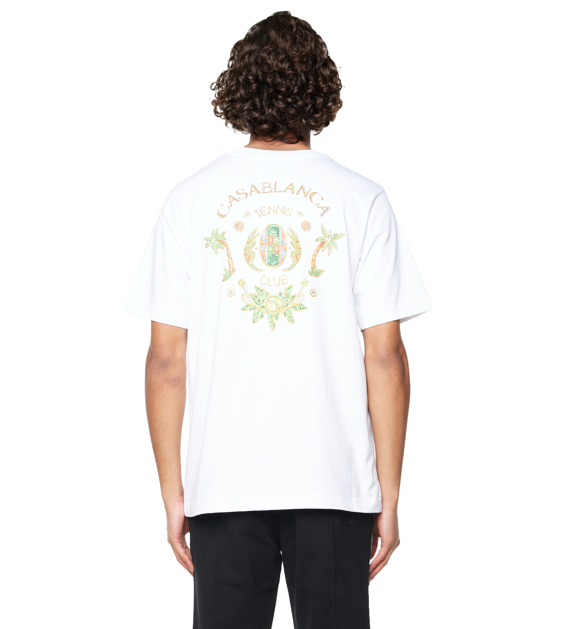 Joyaux D'Afrique Tennis Club Printed T-Shirt White