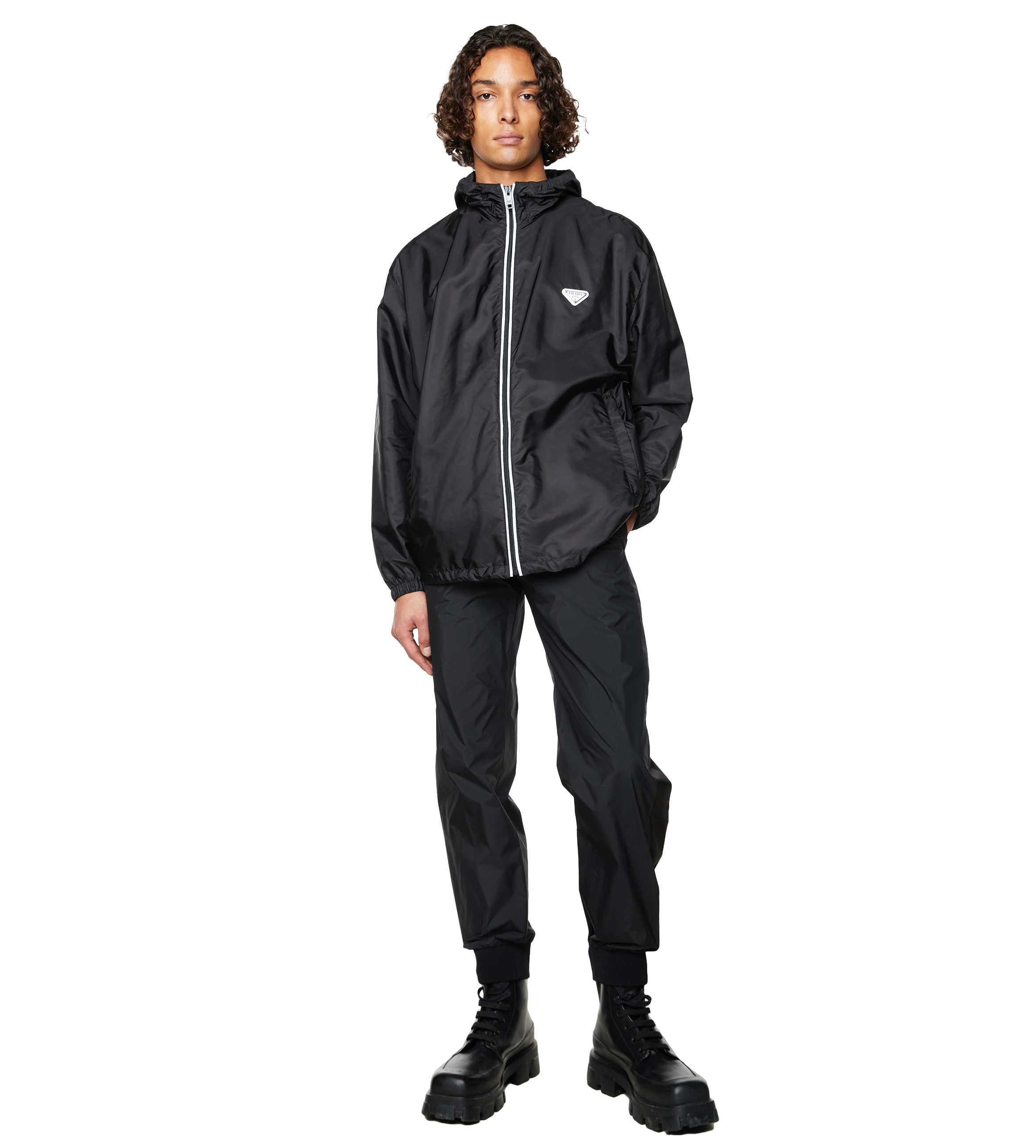 Prada nylon piuma jacket clearance