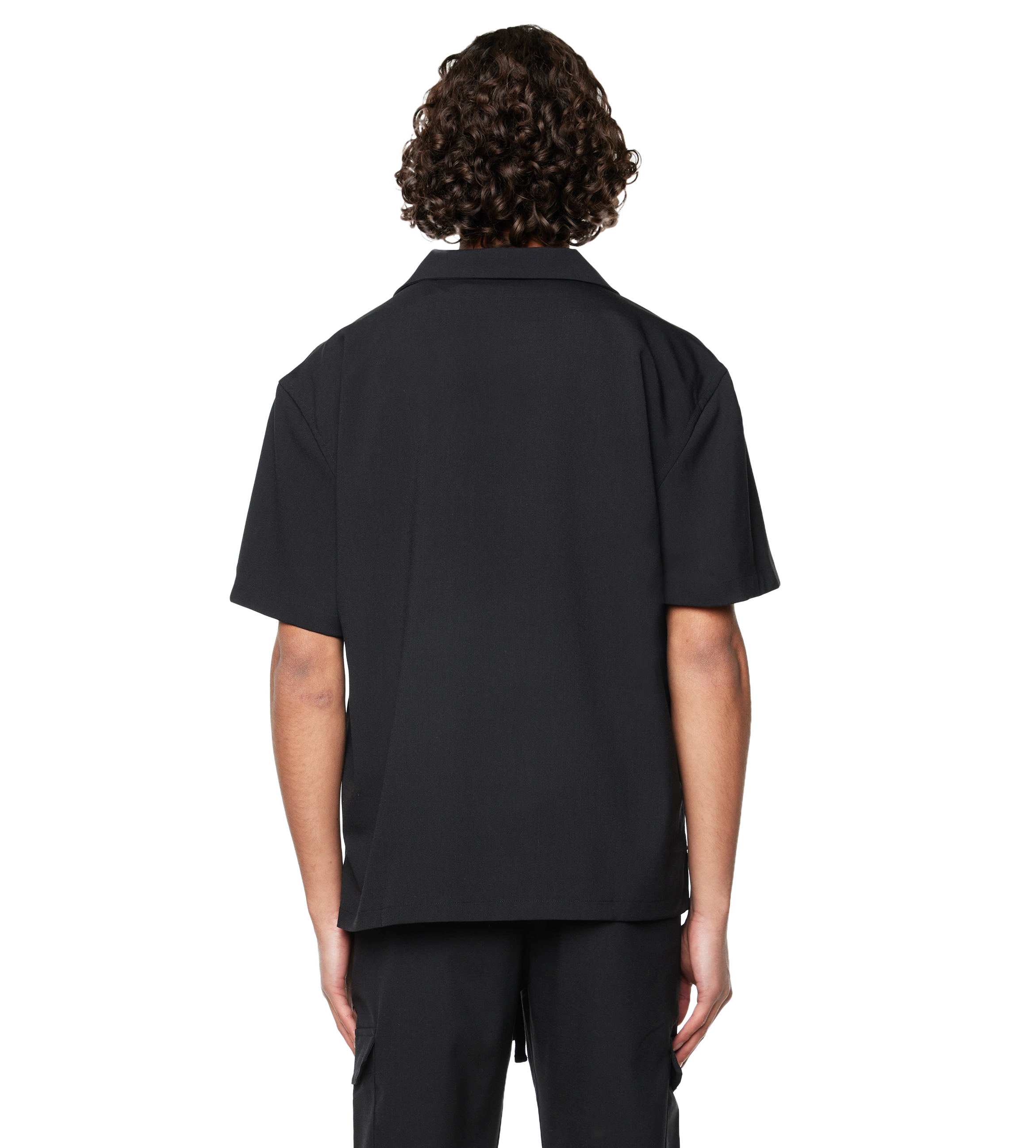 Logo Bowling Shirt Black SS24