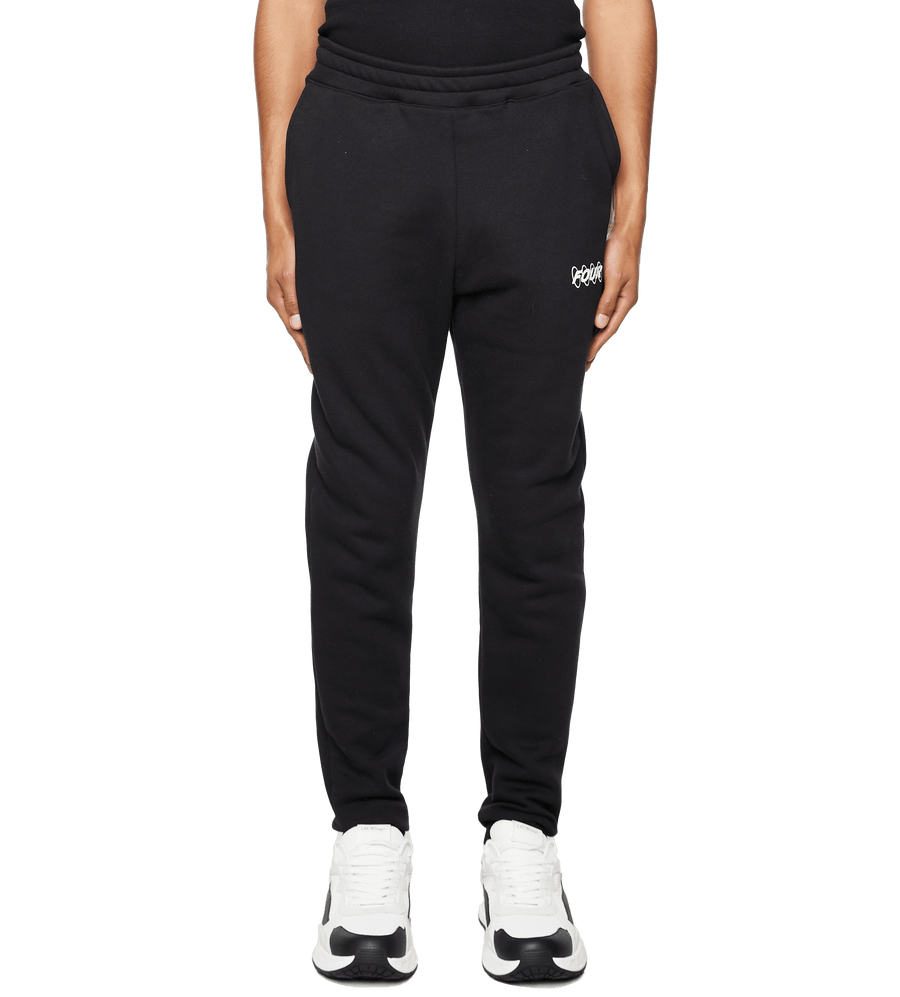 Circles Logo Sweatpants Black