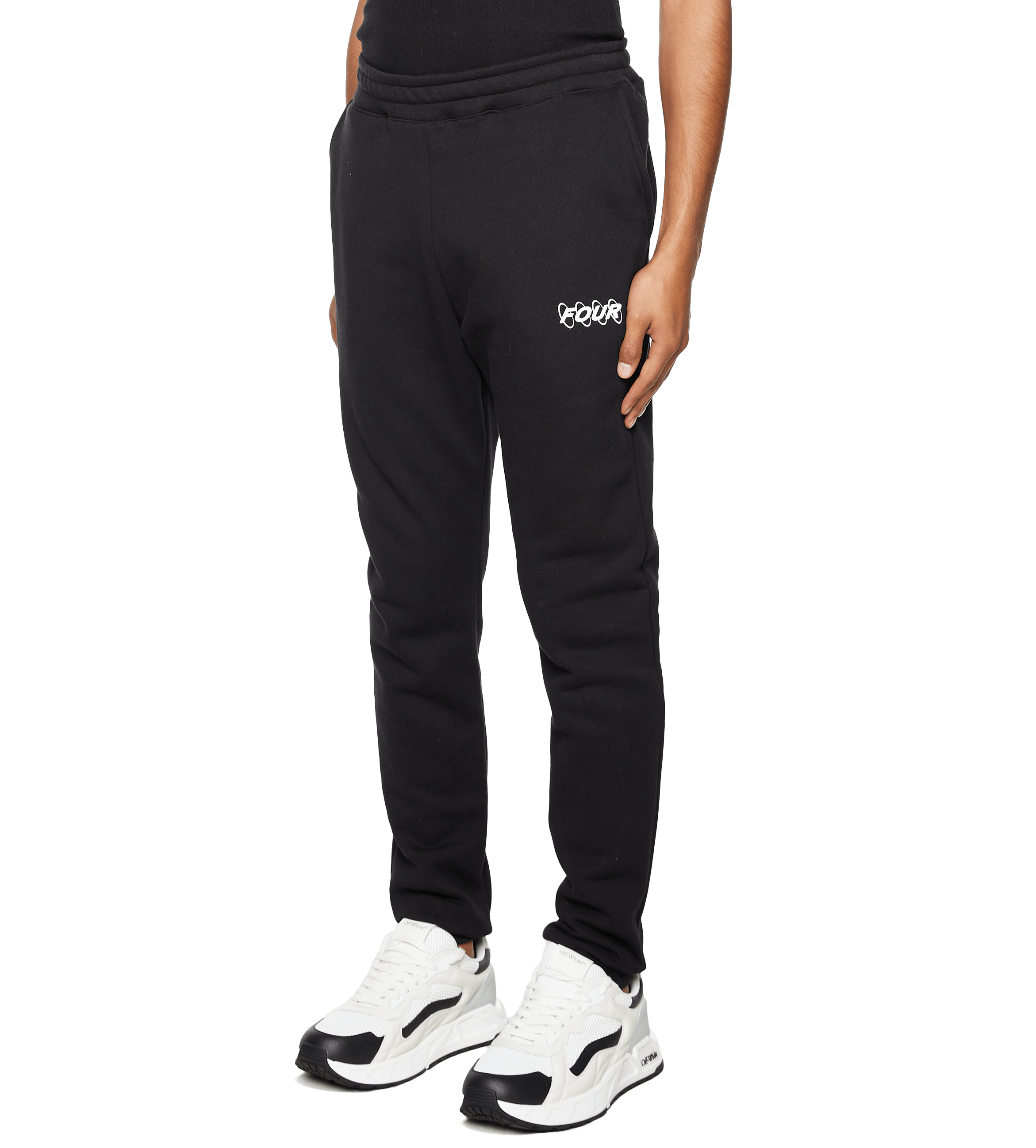 Circles Logo Sweatpants Black