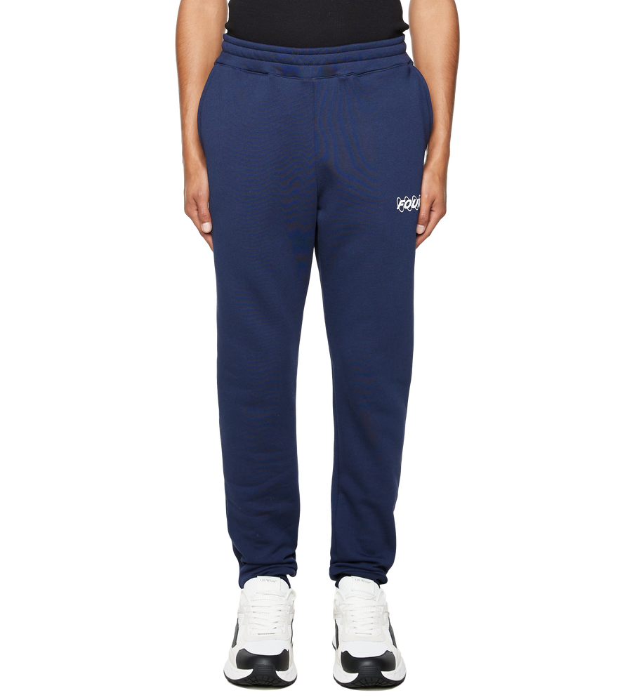 Circles Logo Sweatpants Marine Blue