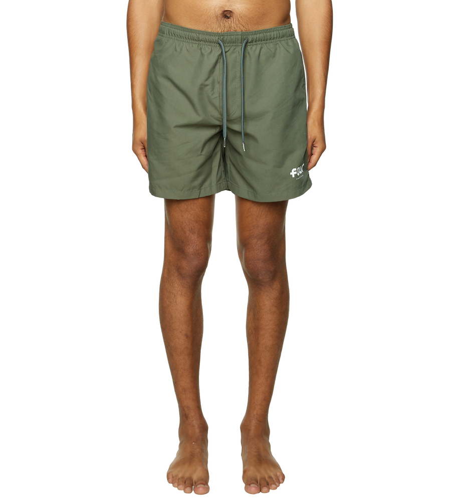 Logo Swim Shorts Thyme