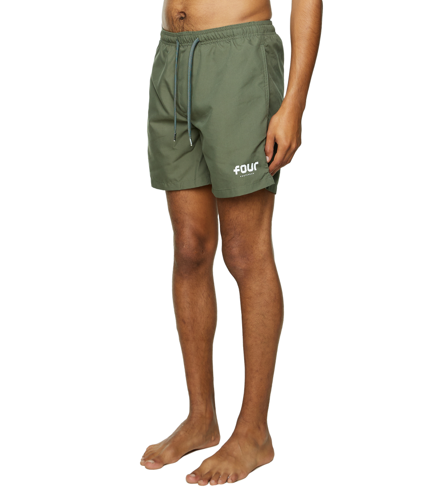 Logo Swim Short Thyme