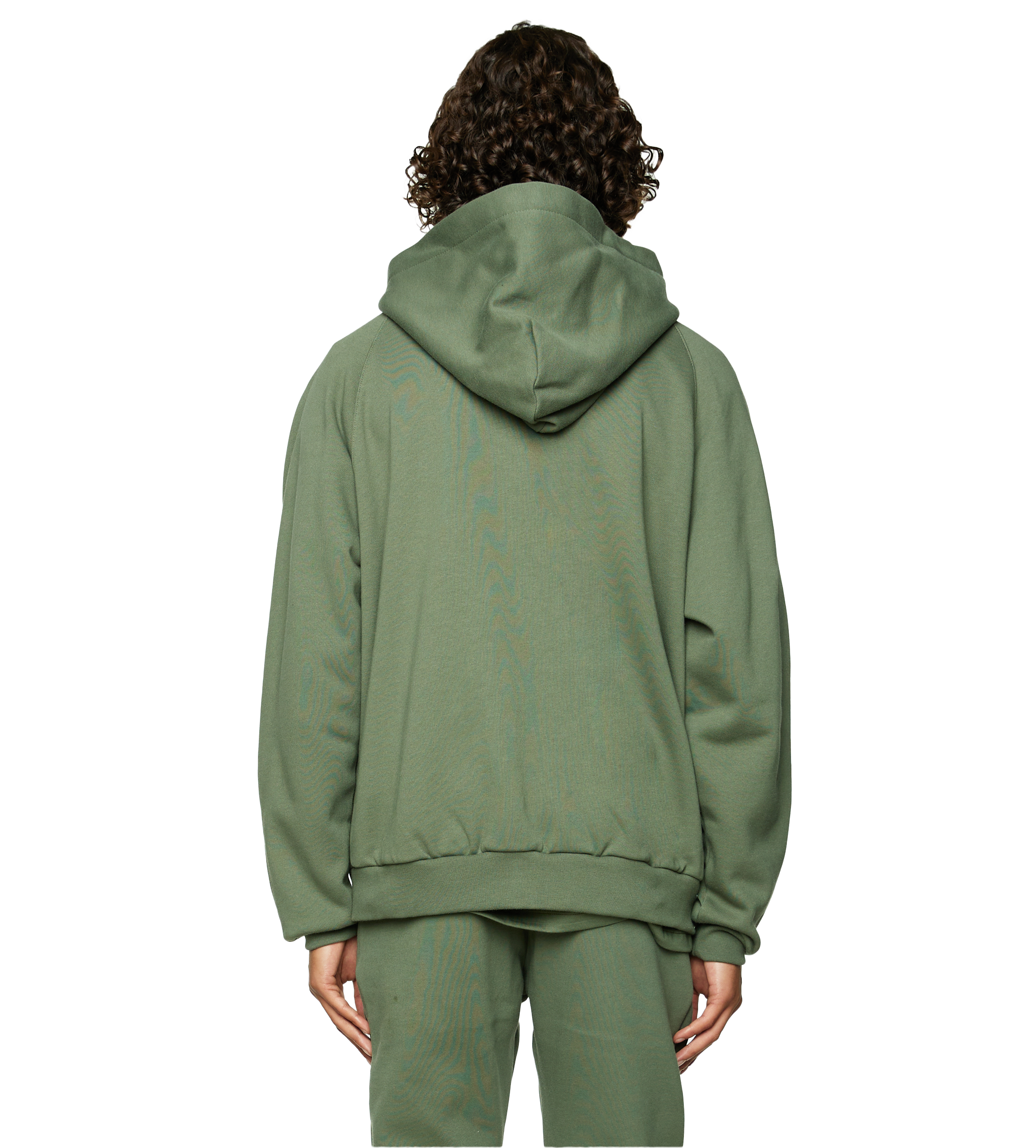 Logo Zip Up Vest Thyme