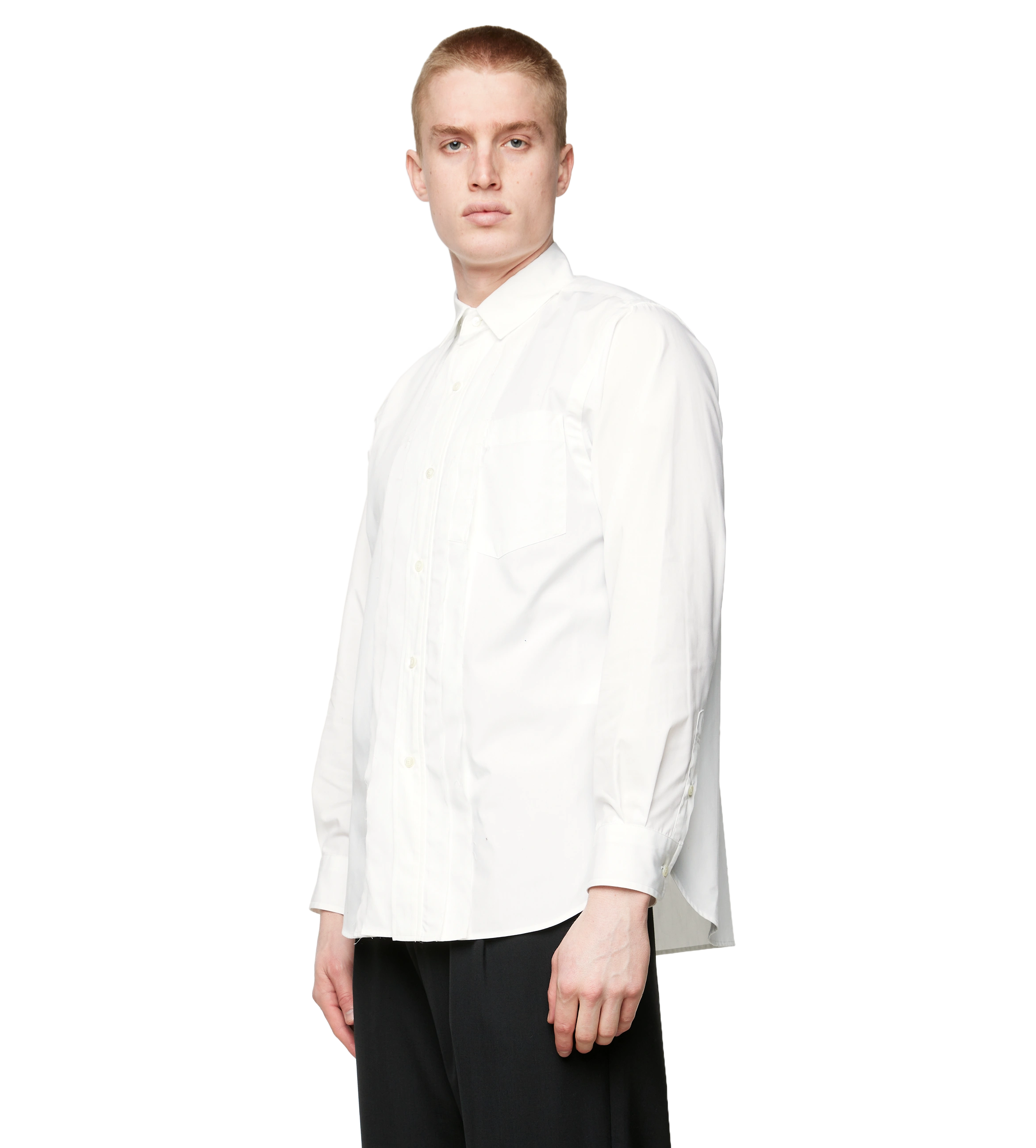 Cotton Poplin Shirt Off-White
