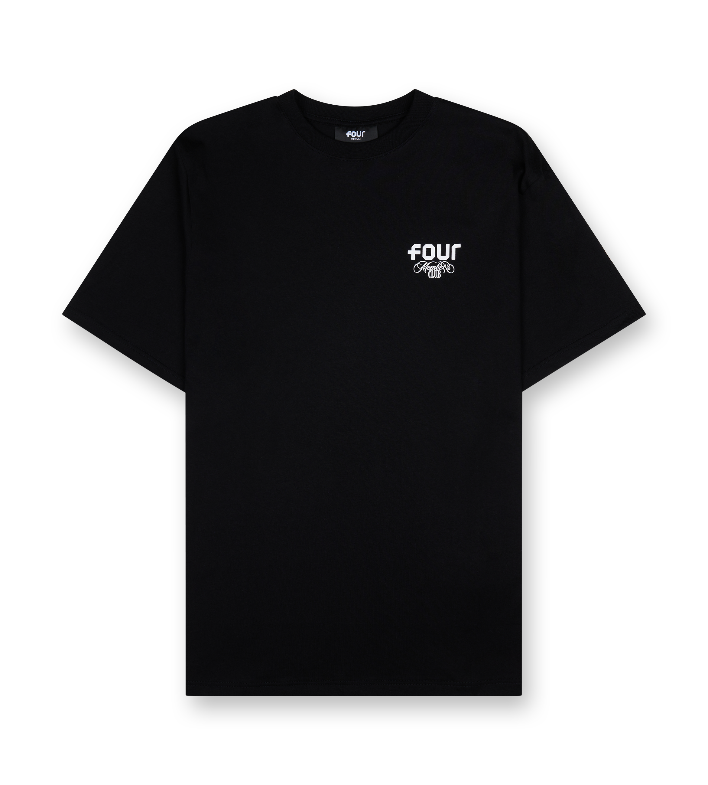 T-shirt Members Club Jet Black