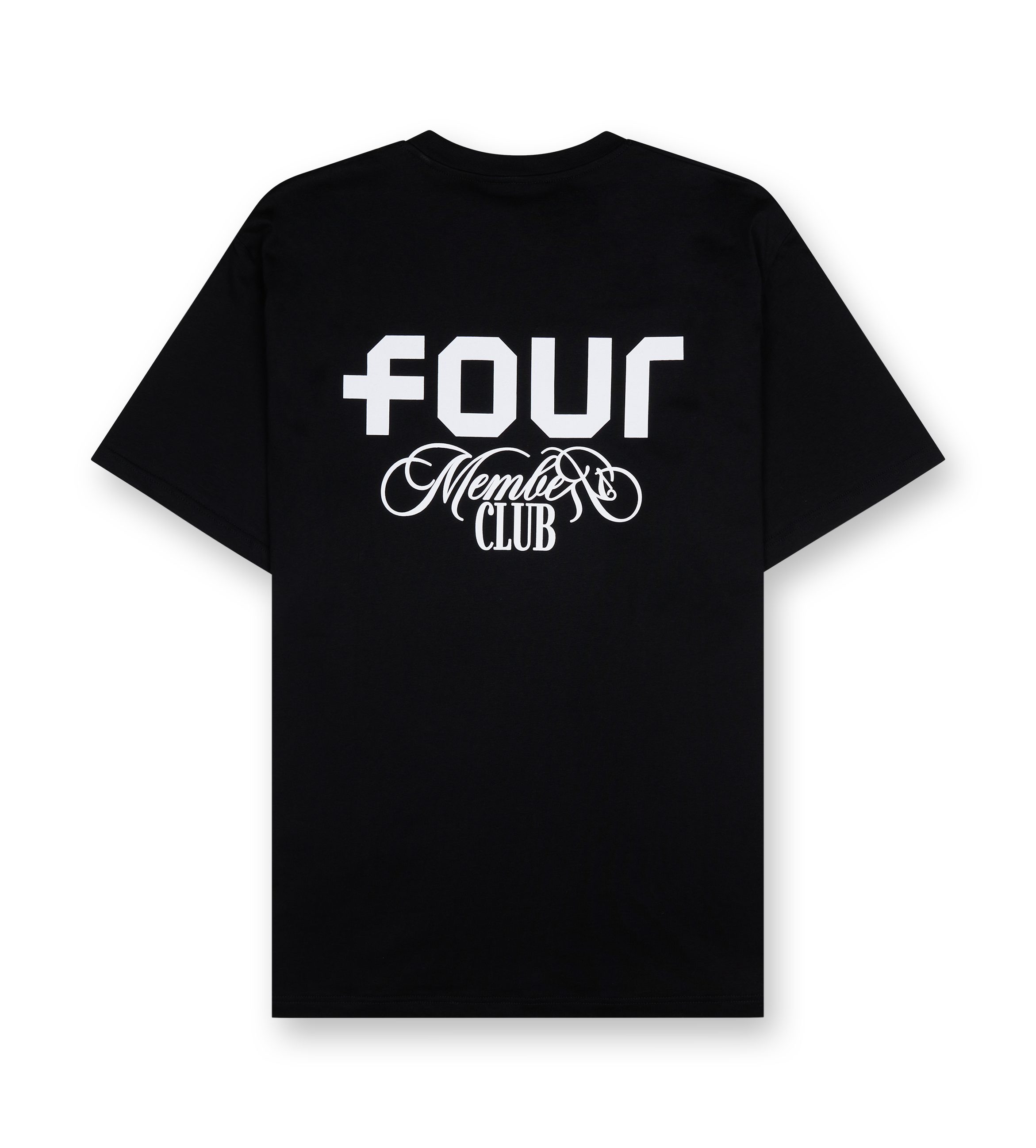 T-shirt Members Club Jet Black