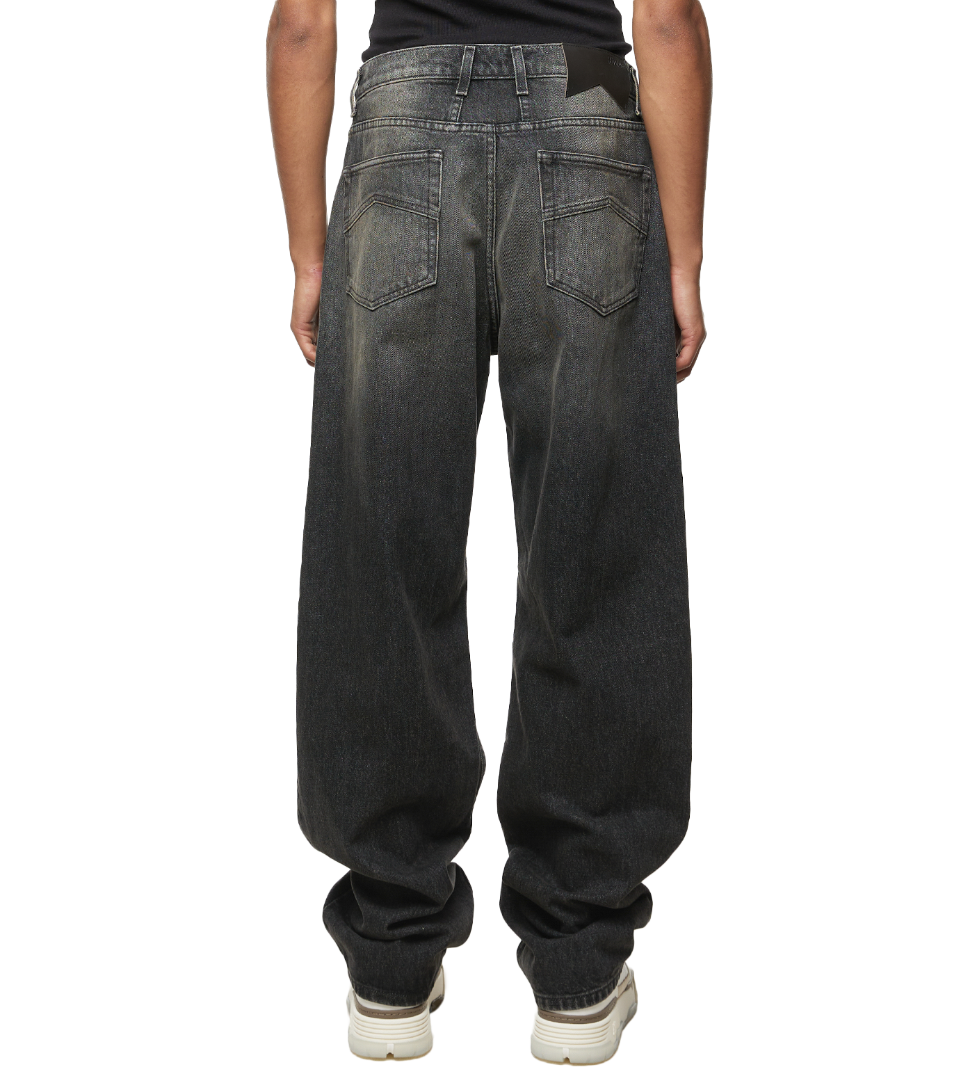 Wide Leg Denim Black