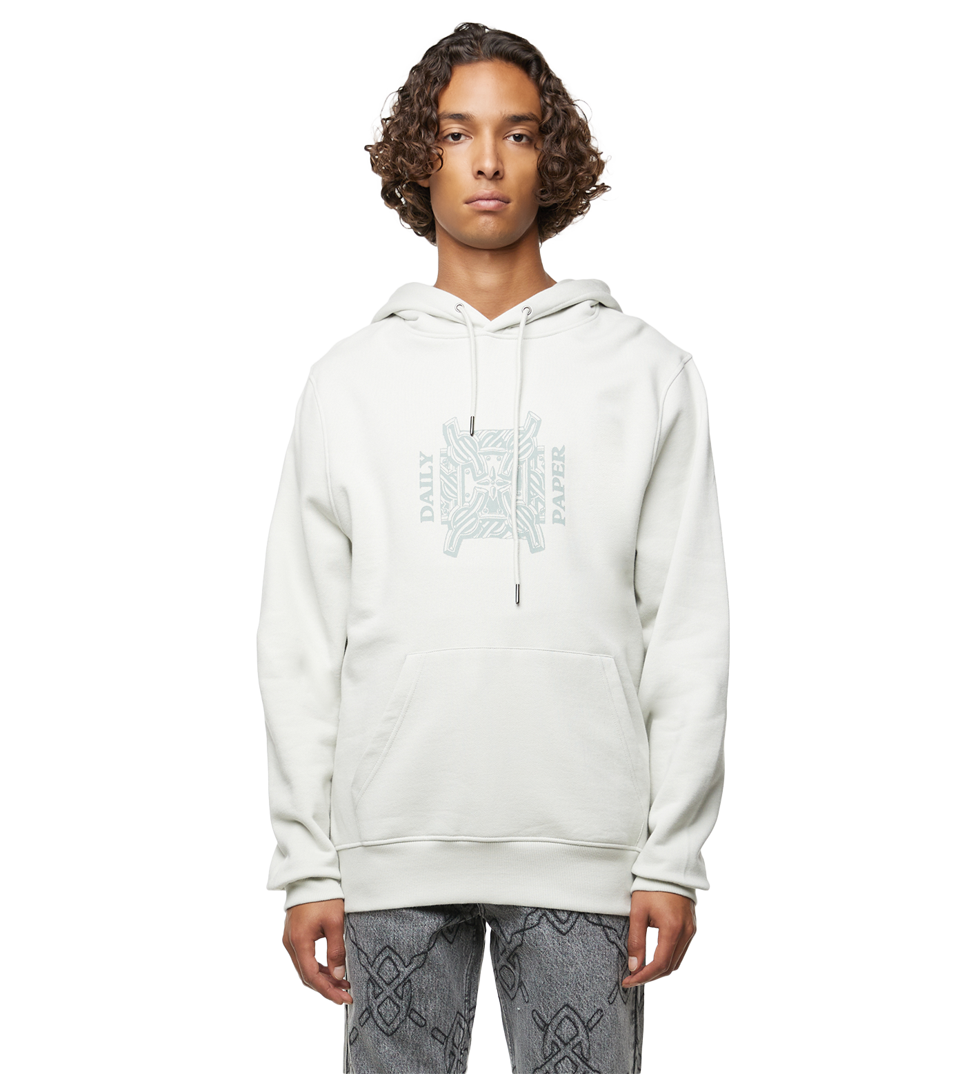 Rizvan Hoodie Metal Grey
