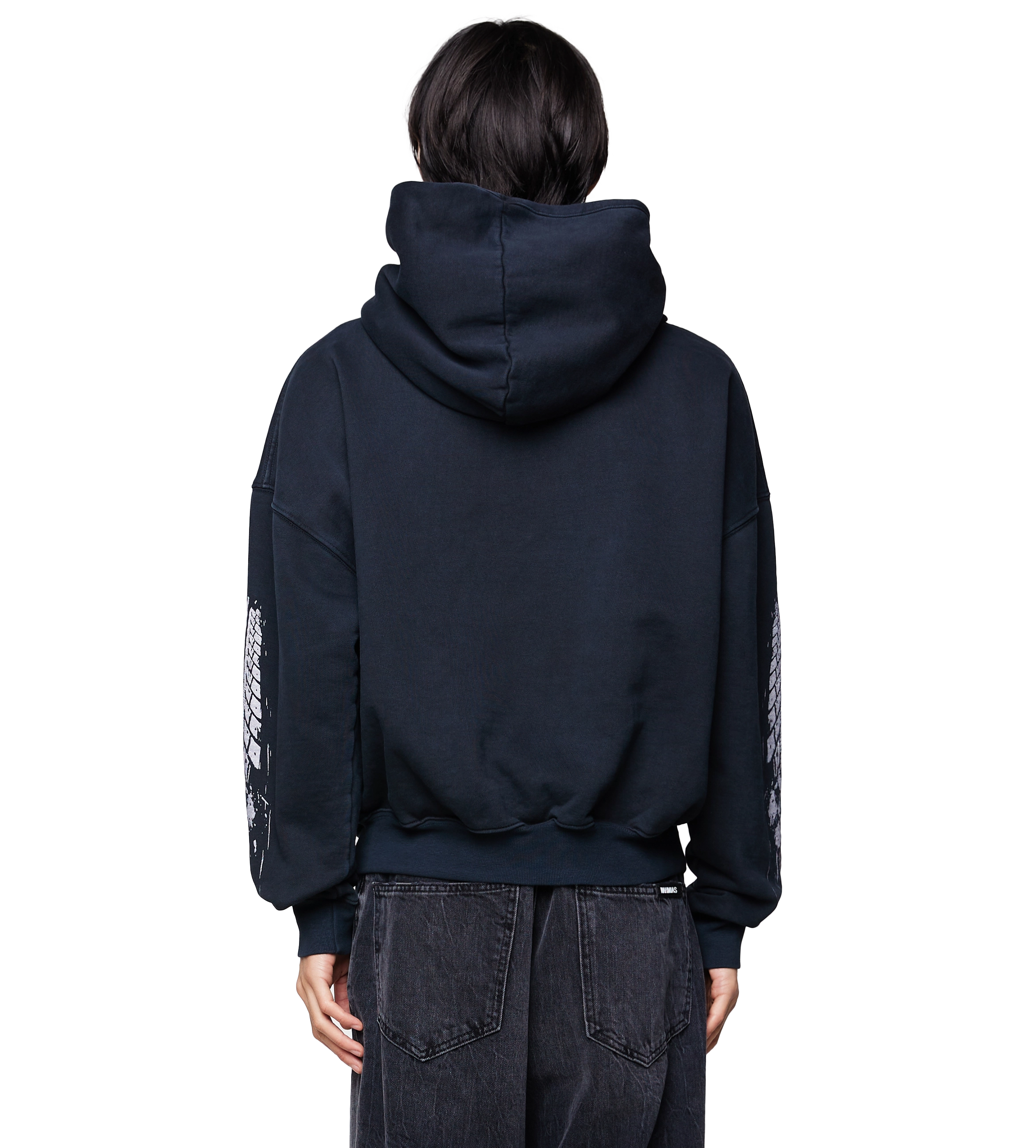 Logo-print Hoodie Black