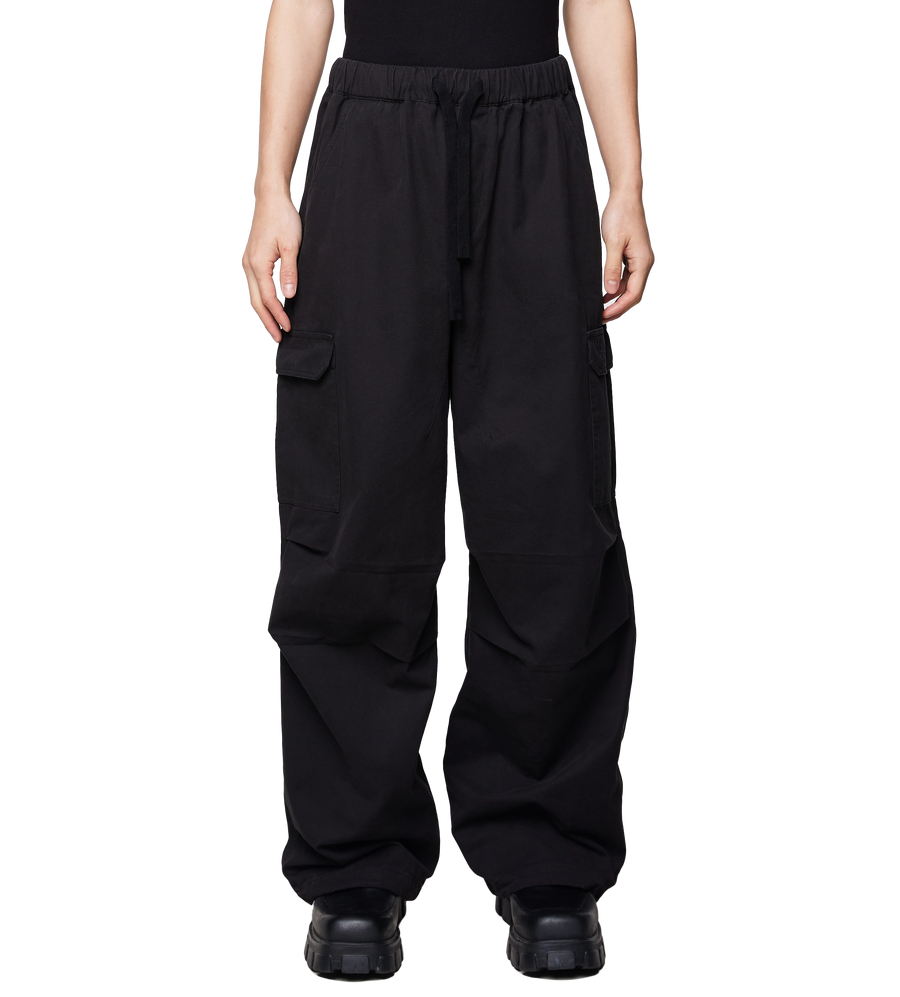 Parachute Pants All Black