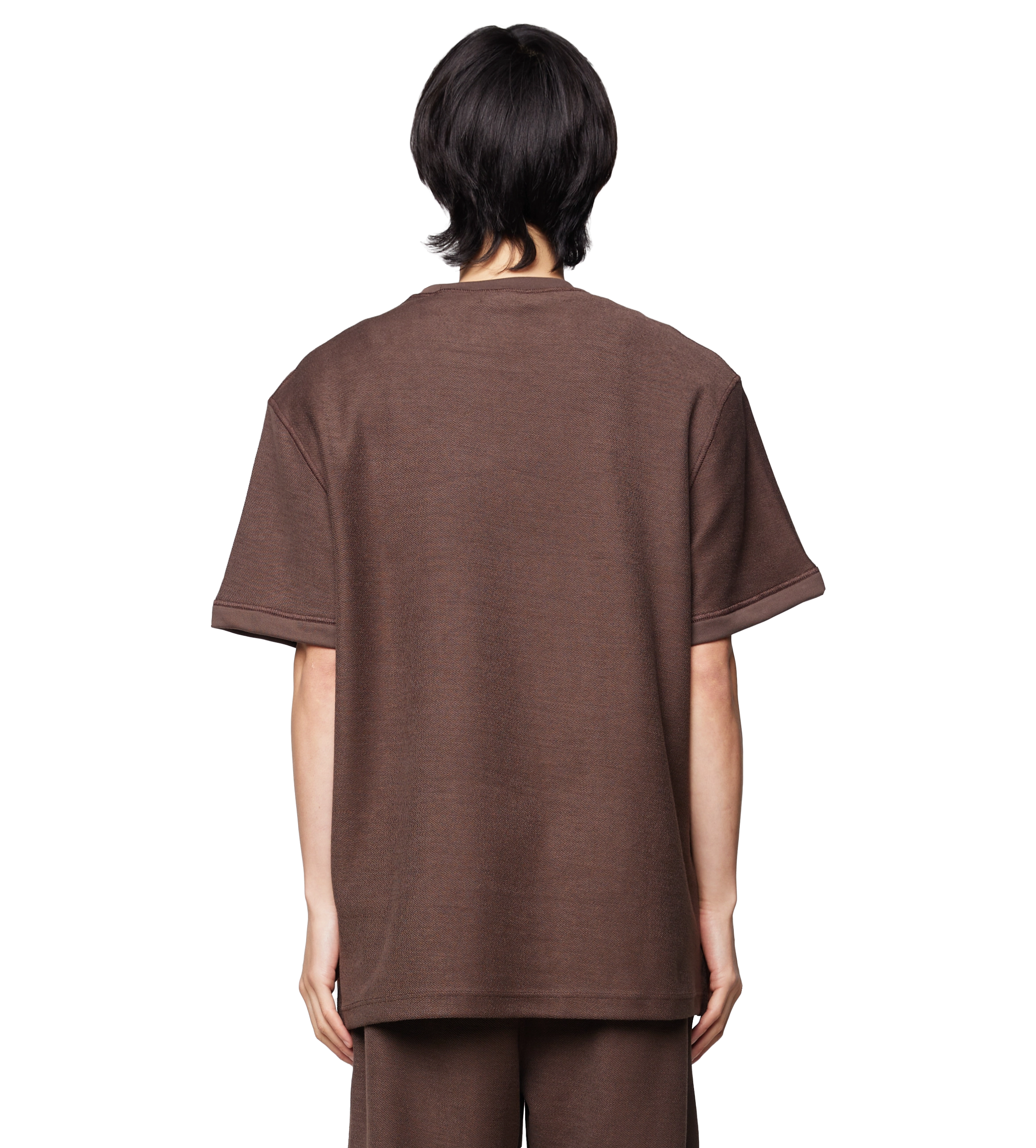 T-shirt Inside Out Chocolate Brown