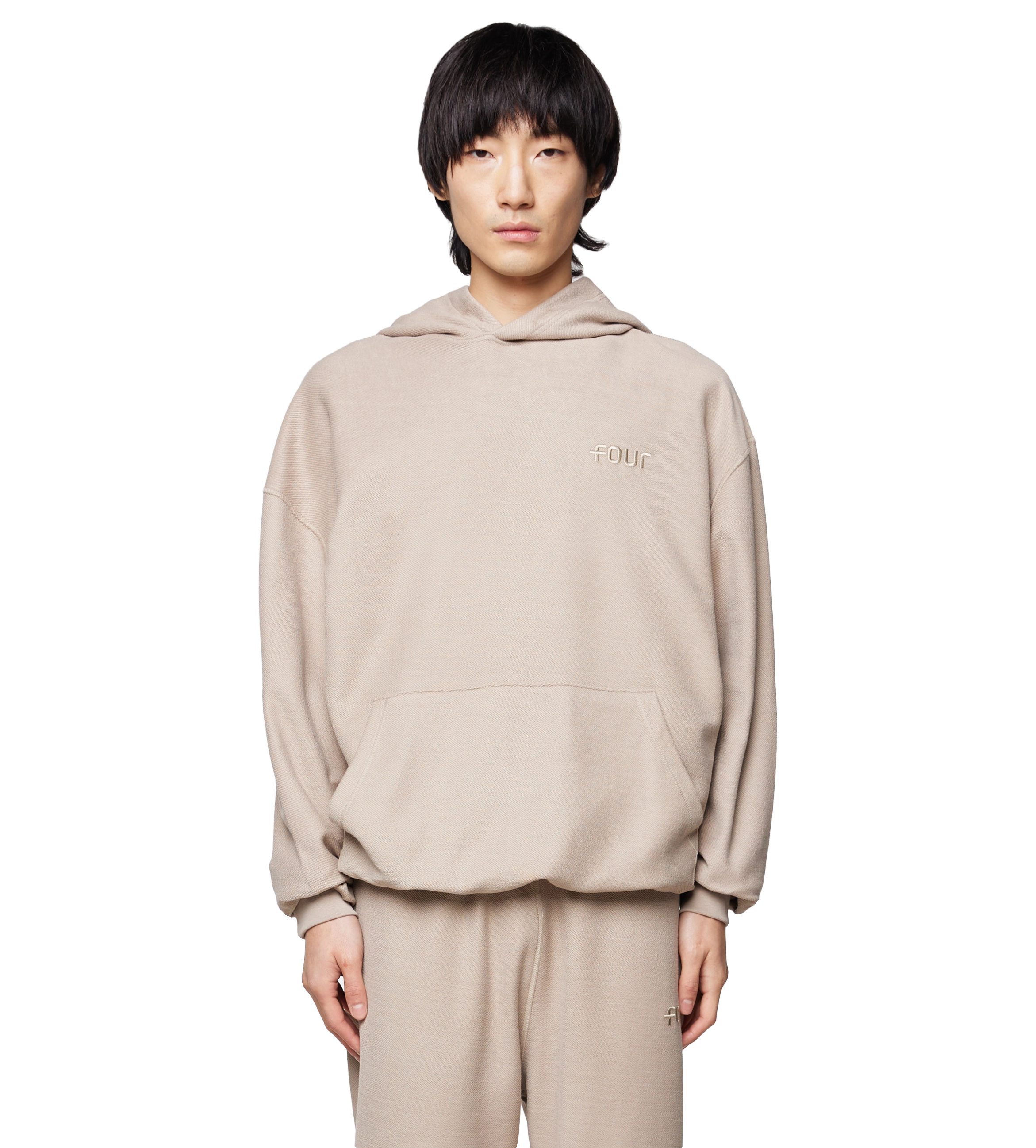 Four Hoodie Inside Out Vintage Khaki