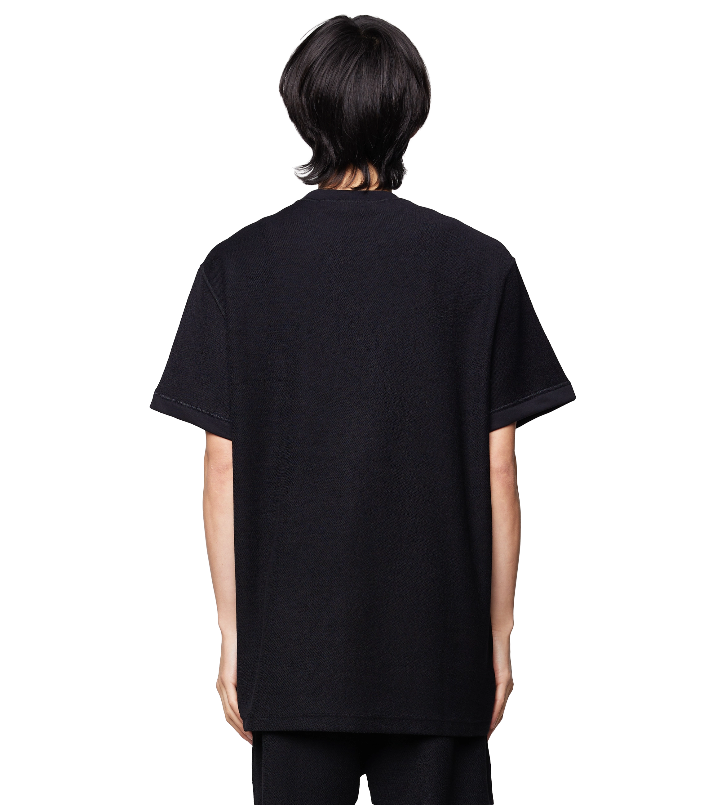 T-shirt Inside Out Black – FOUR Amsterdam