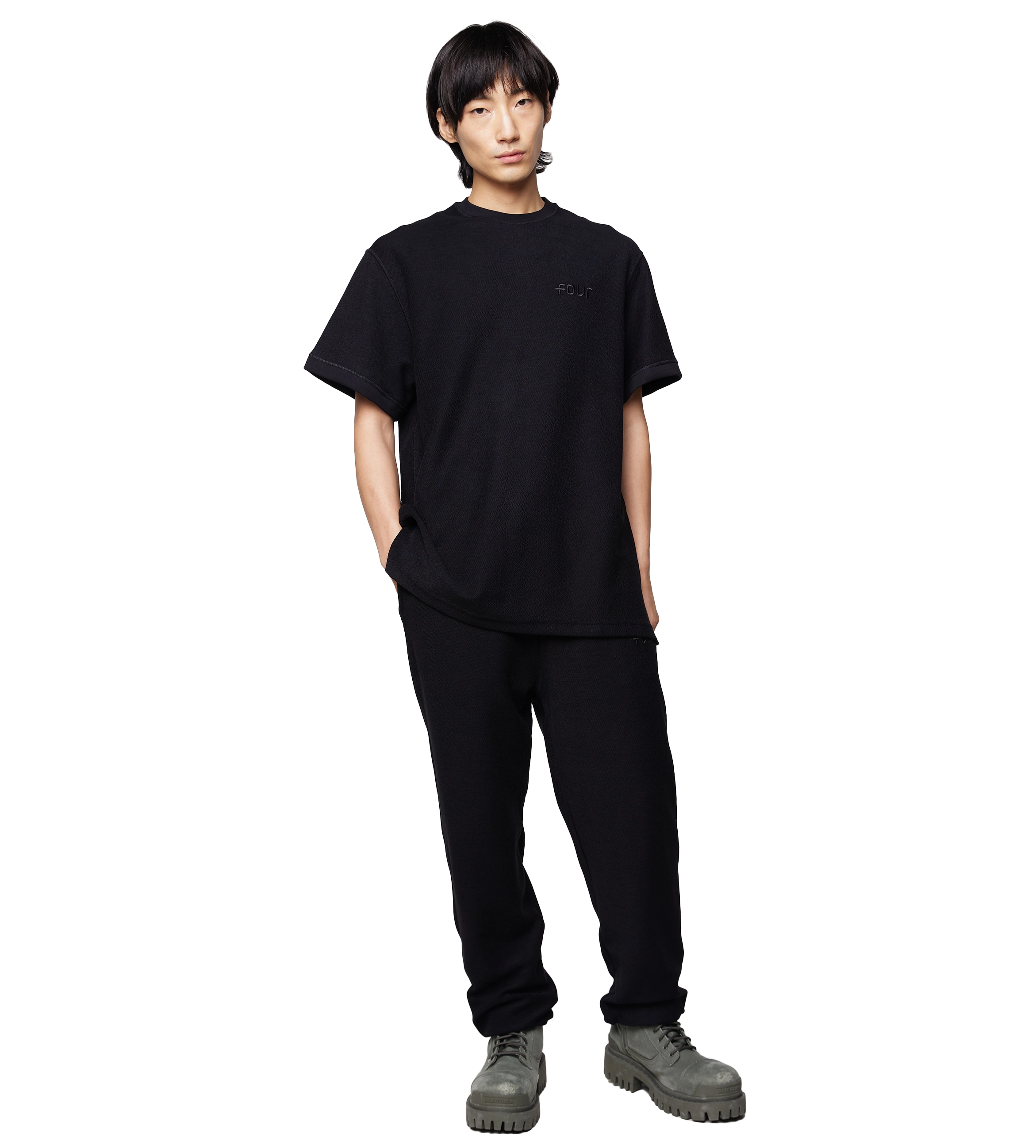 T-shirt Inside Out Black