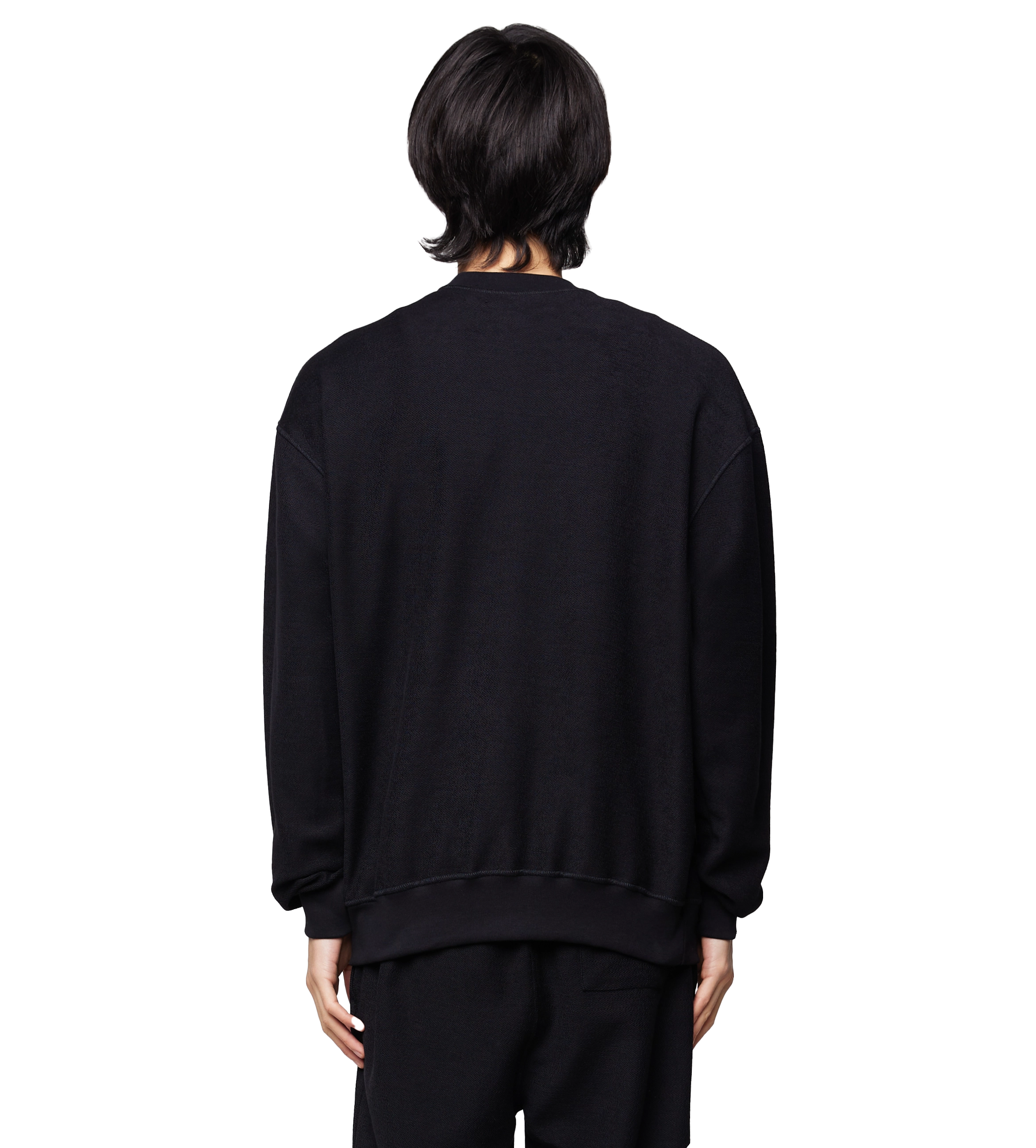 Crewneck Inside Out Black