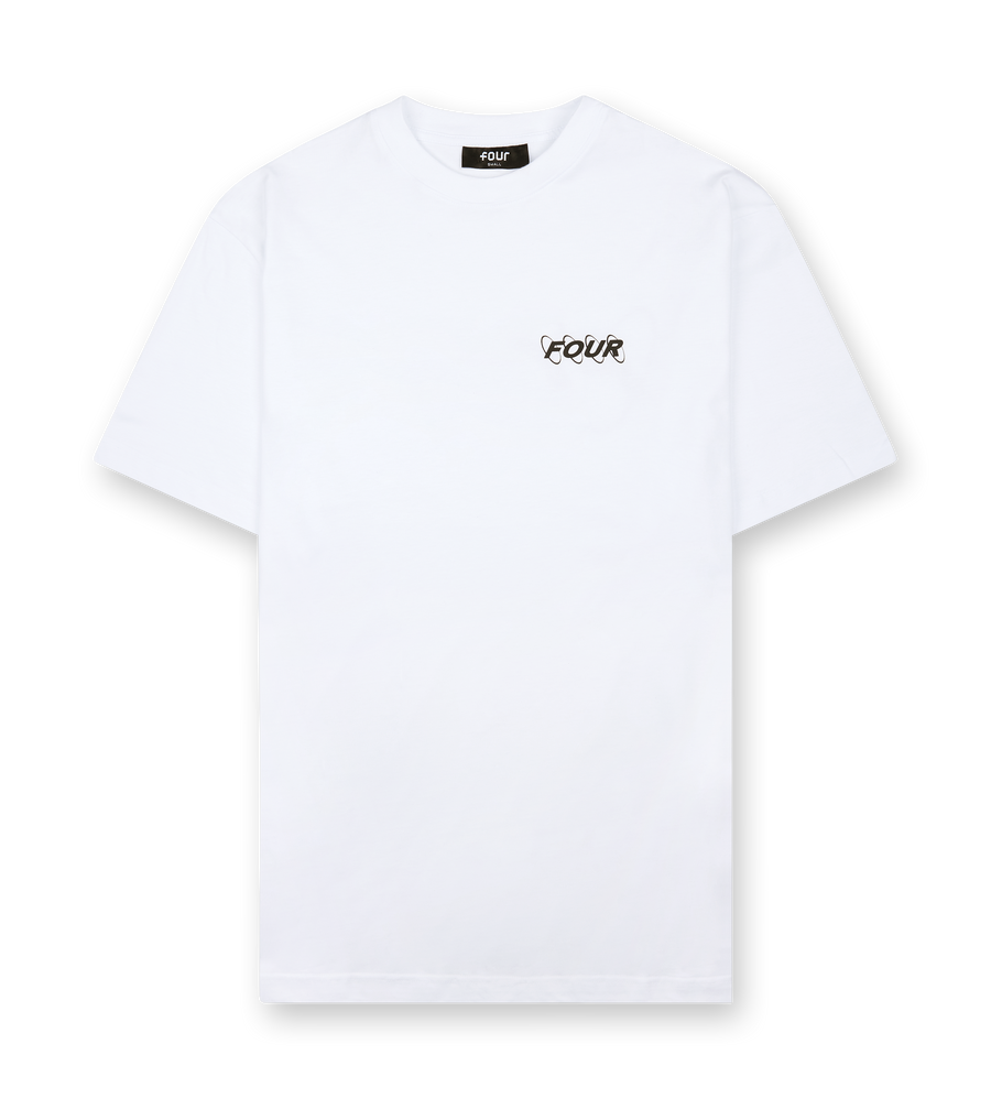 Circles Logo T-shirt White