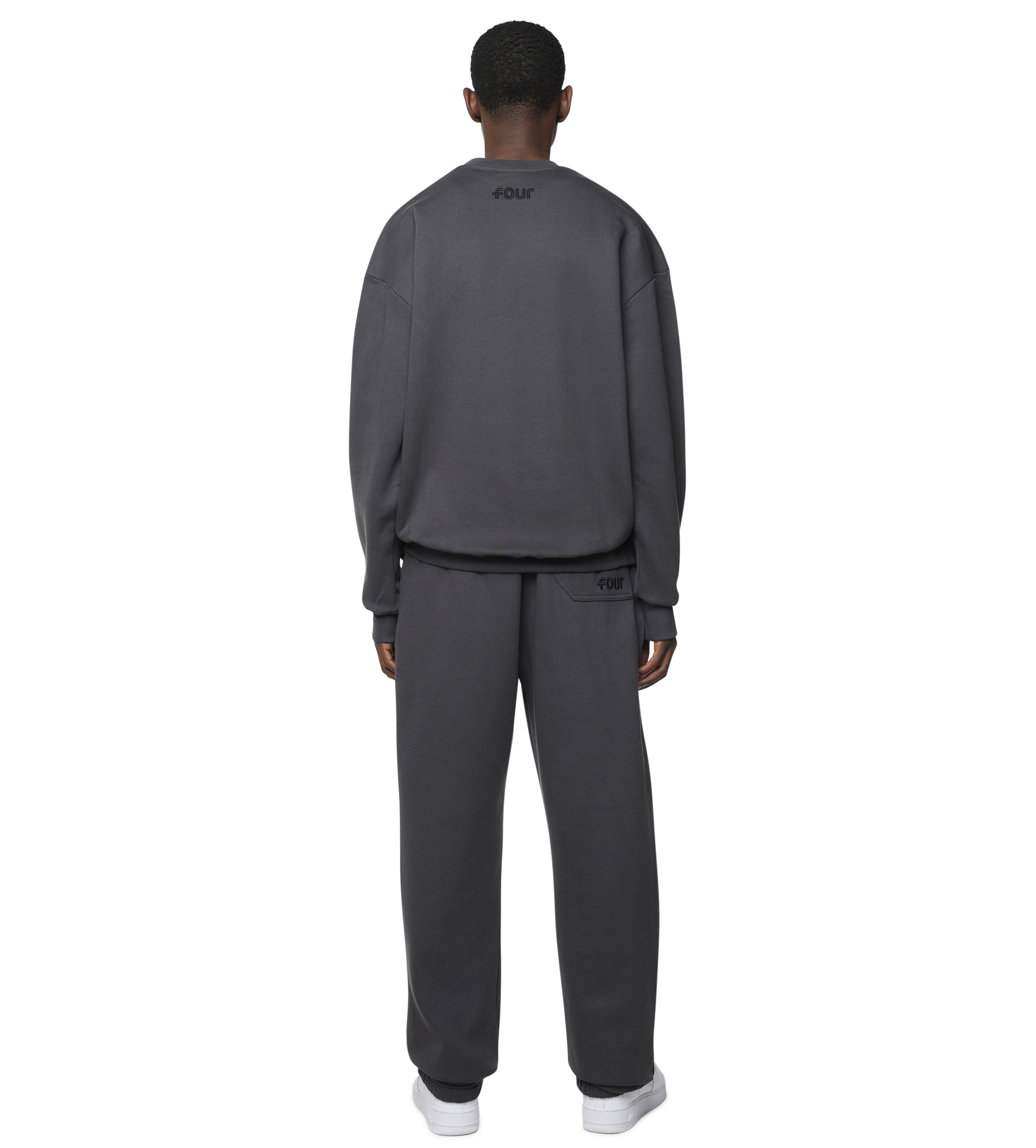 4 Patch Crewneck Asphalt