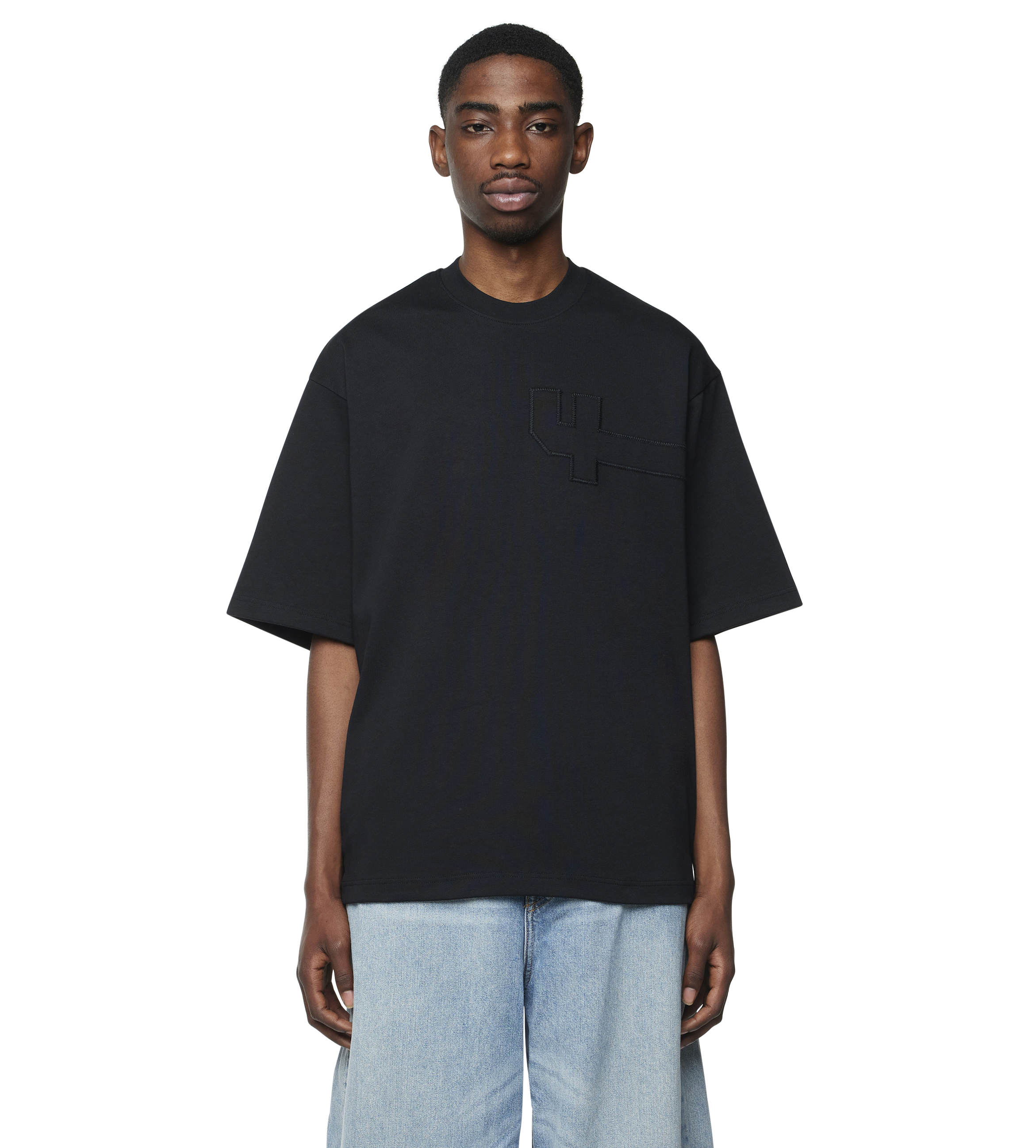 4 Patch T-shirt Black