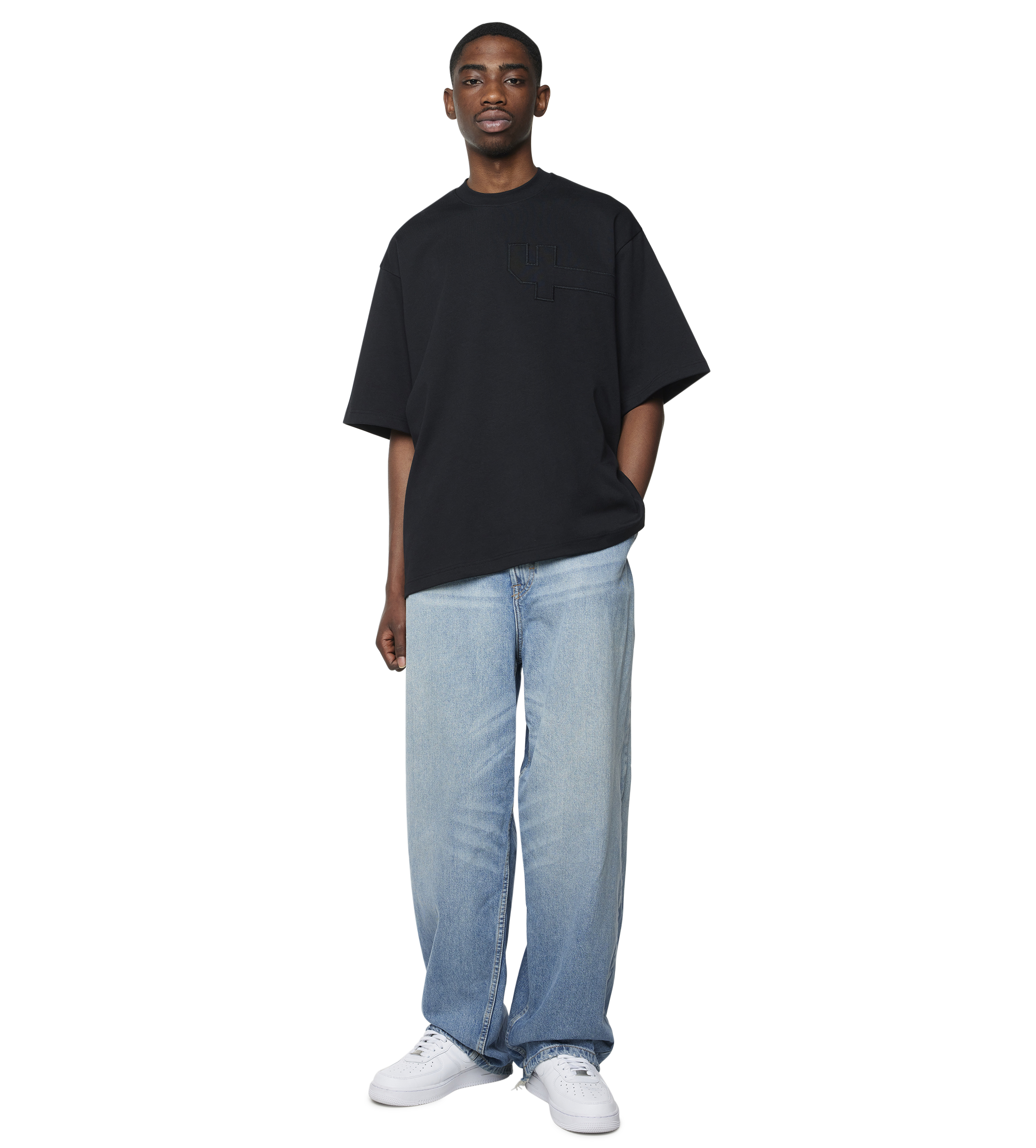 4 Patch T-shirt Black