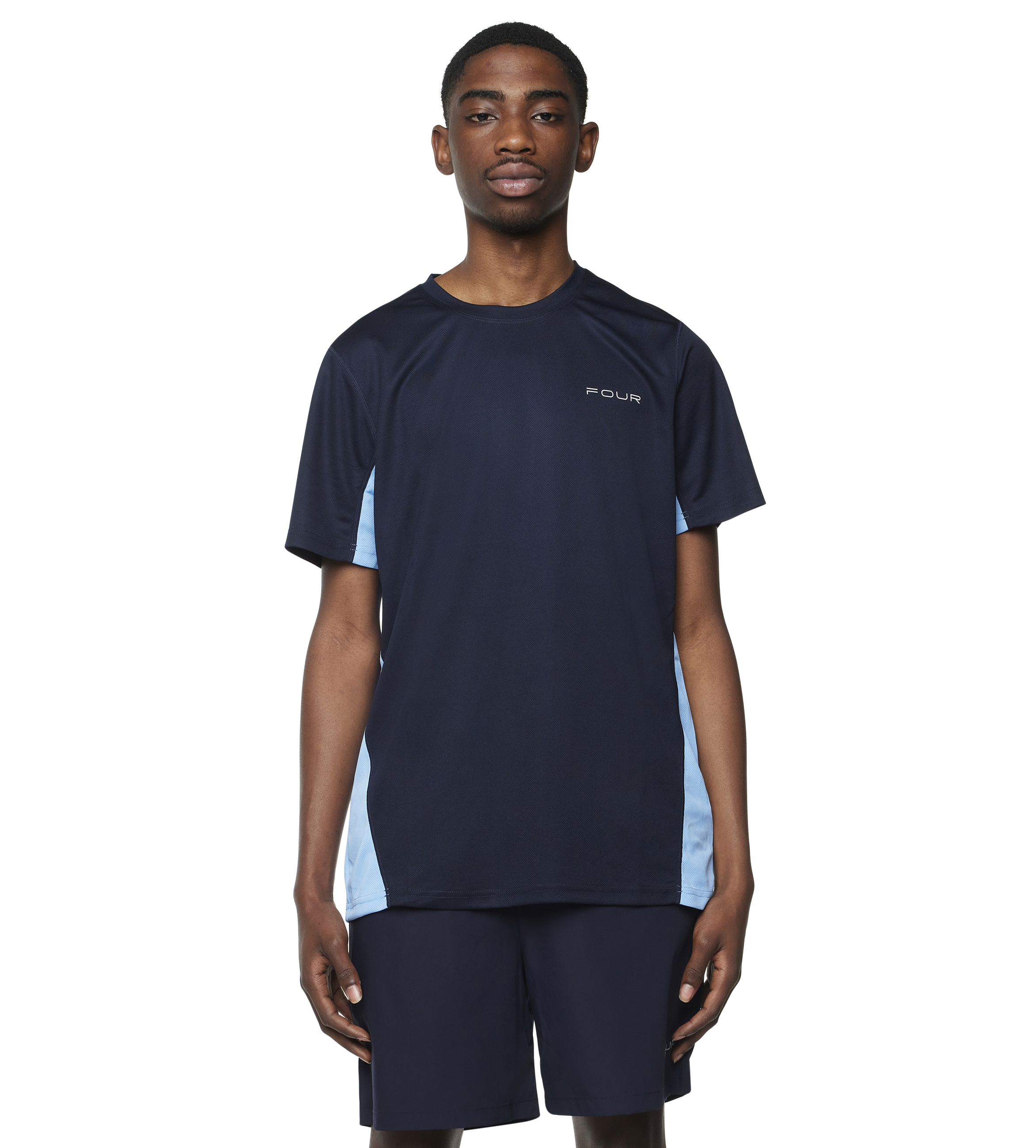 Sportswear T-shirt Navy/ Light Blue