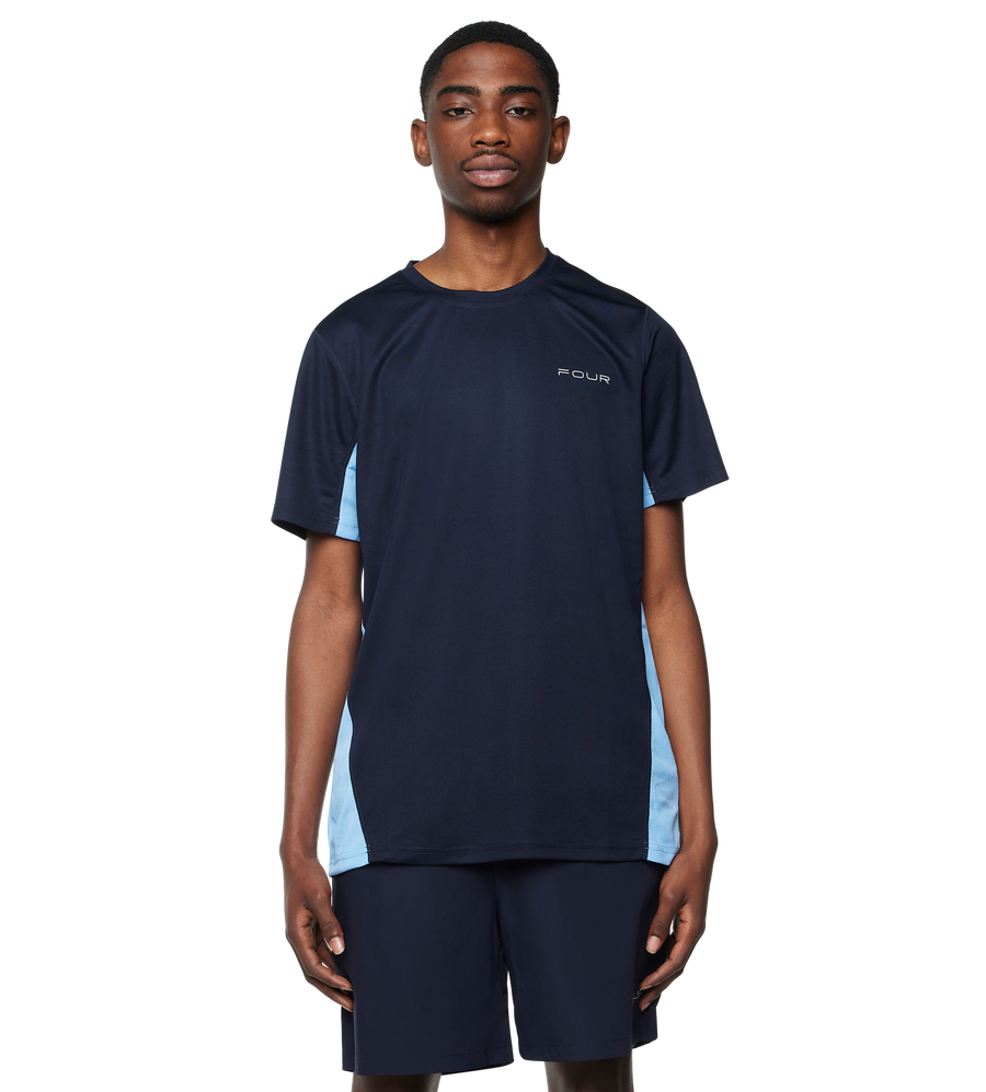 Sportswear T-shirt Navy/ Light Blue