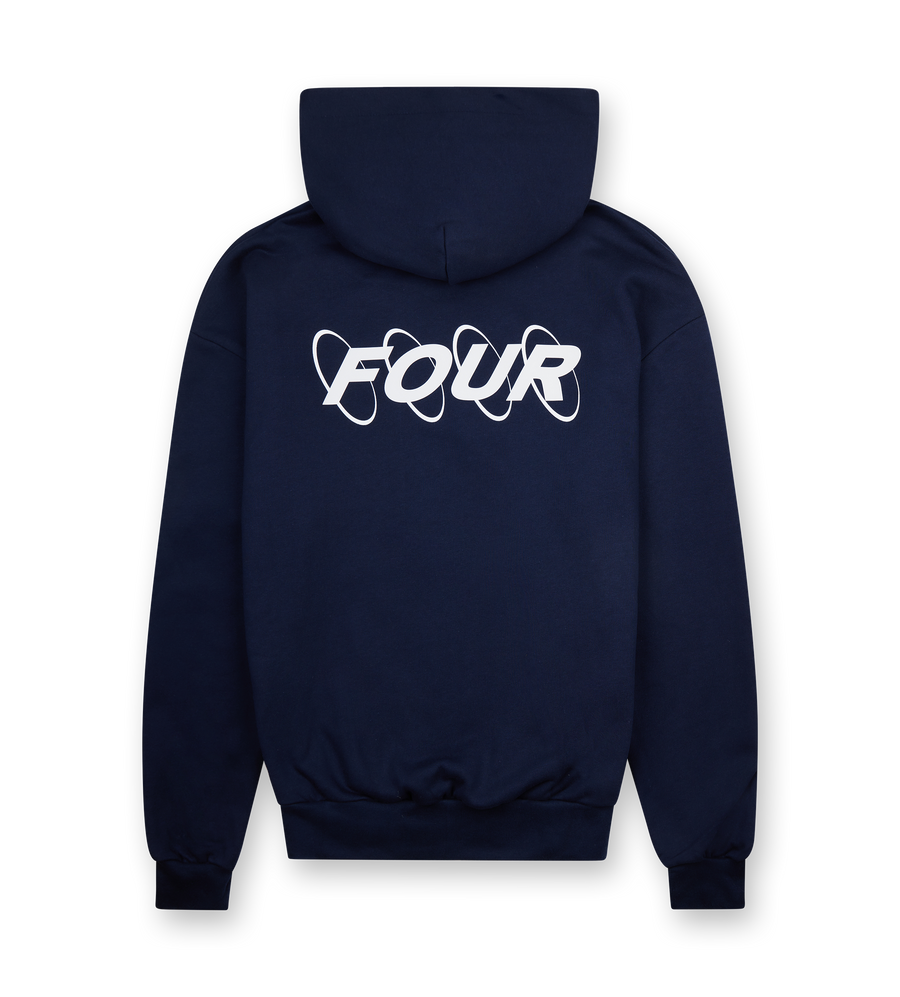 Circles Logo Hoodie Marine Blue