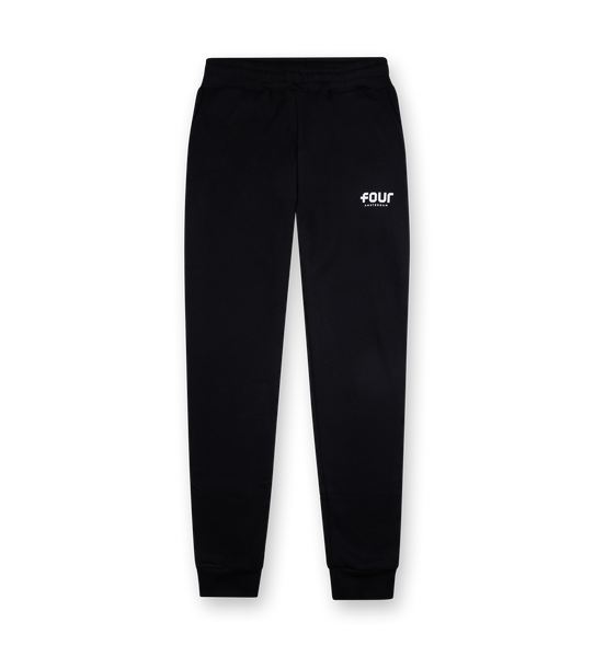 Logo Sweatpants Black FOUR Amsterdam