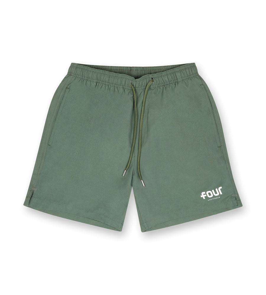 Logo Swim Shorts Thyme