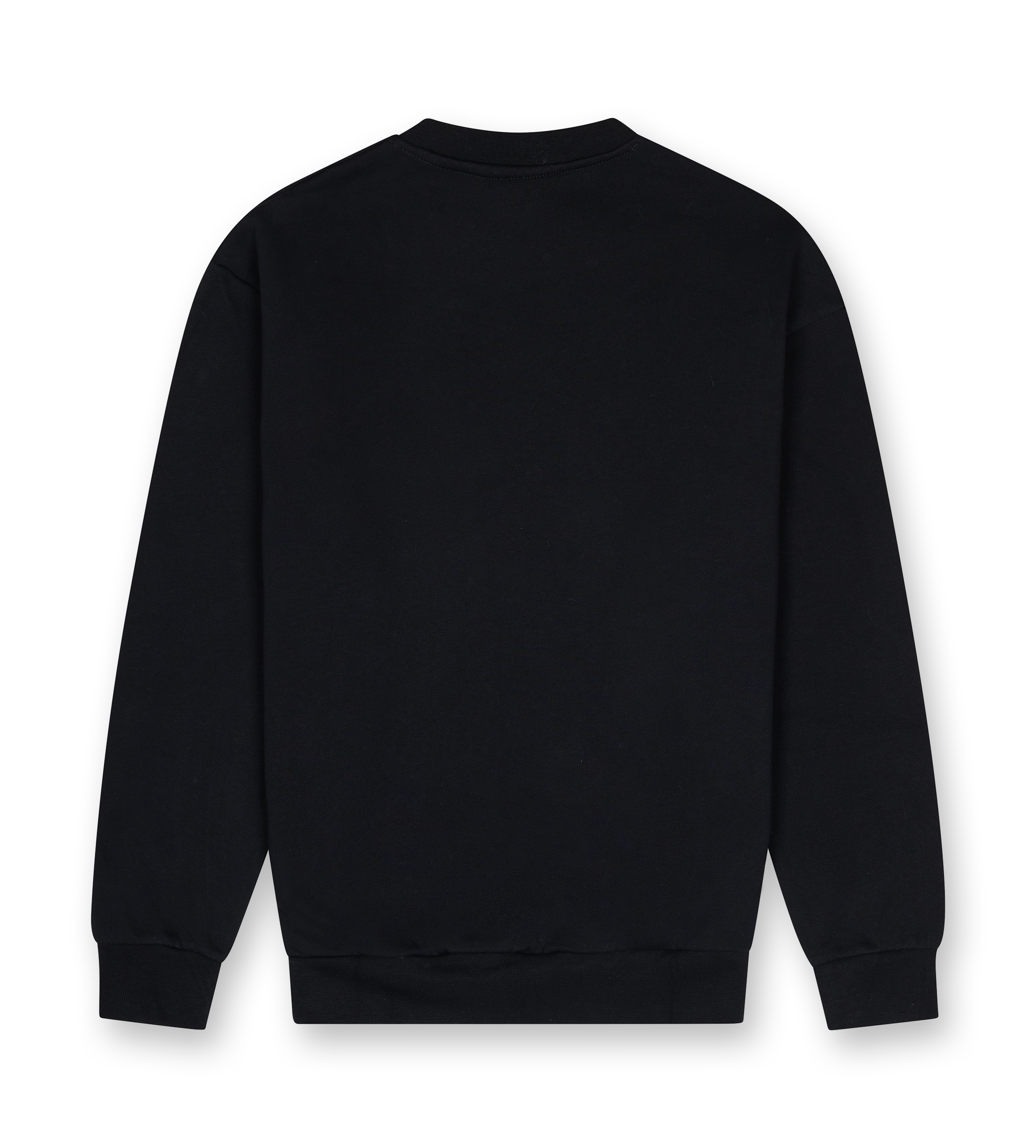 Logo Crewneck Black FOUR Amsterdam
