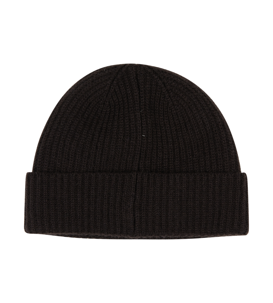 Cashmere Beanie Black