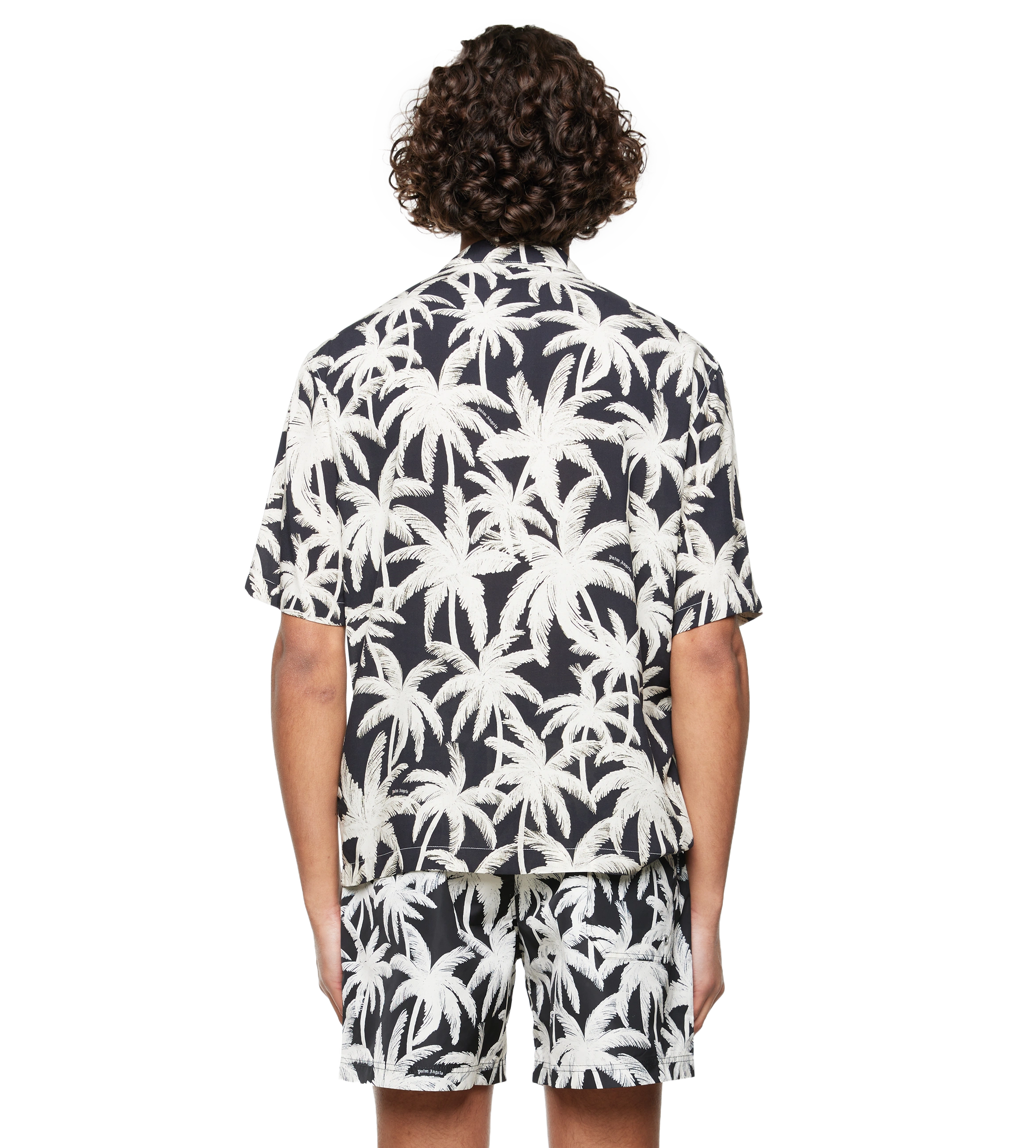 Palms Short Sleeve Shirt Black
