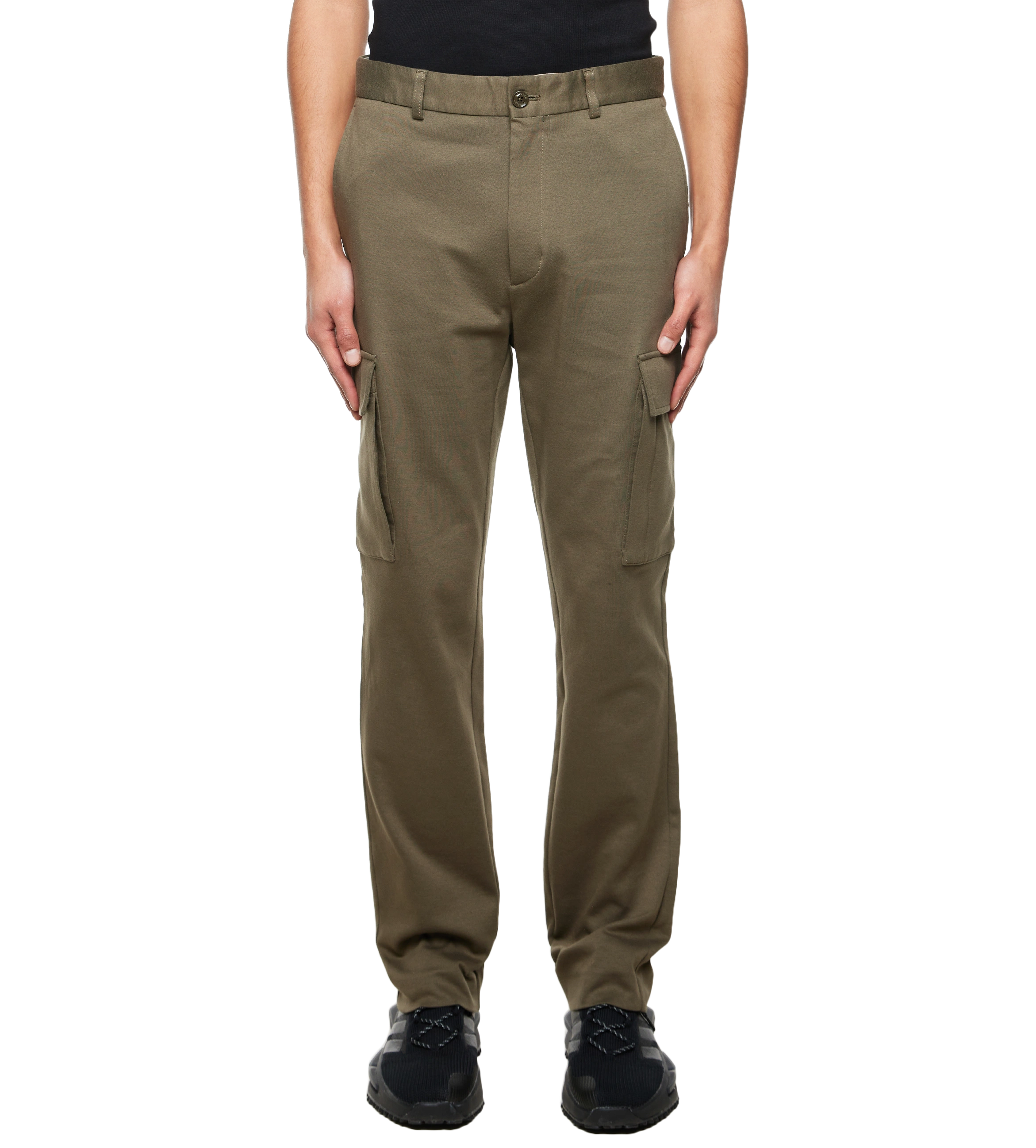 Cotton Cargo Trousers Brown