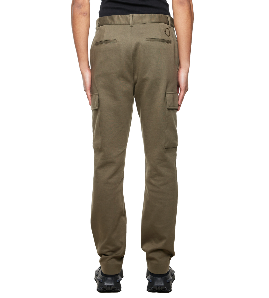Cotton Cargo Trousers Brown