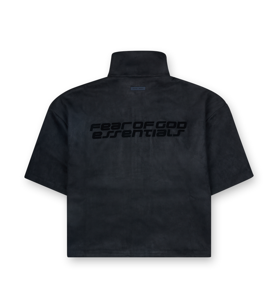 Fear of God Essentials 3/4 Sleeve Jacket in Vintage Black