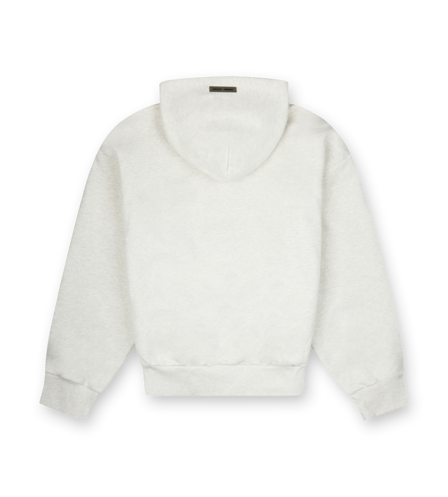 Fear of God Essentials Embossed Essentials Classic Hoodie in Oatmeal Heather
