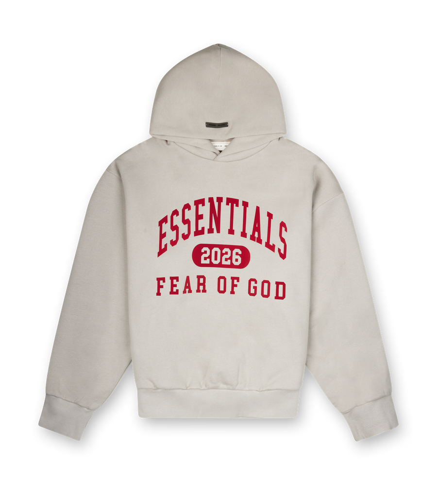 Fear of God Essentials Classic Hoodie in Smoke Grey