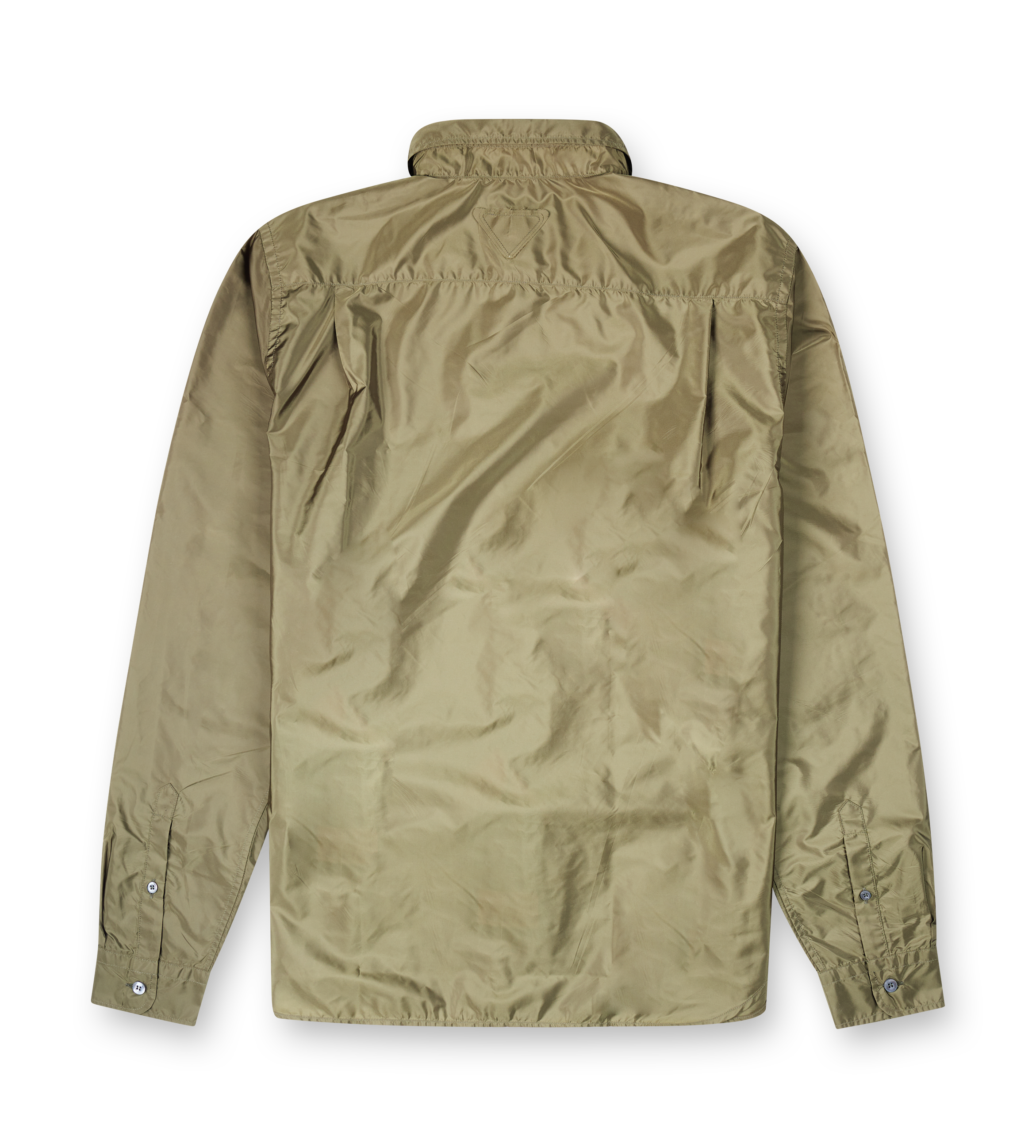 Prada PS26 SC834 1WQ9 F0161 Camicia Re-nylon piuma Militare