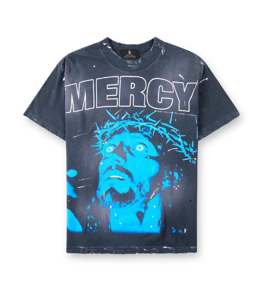 Hellstar FW25 HSPS26TE1-BLK GENADE T-SHIRT