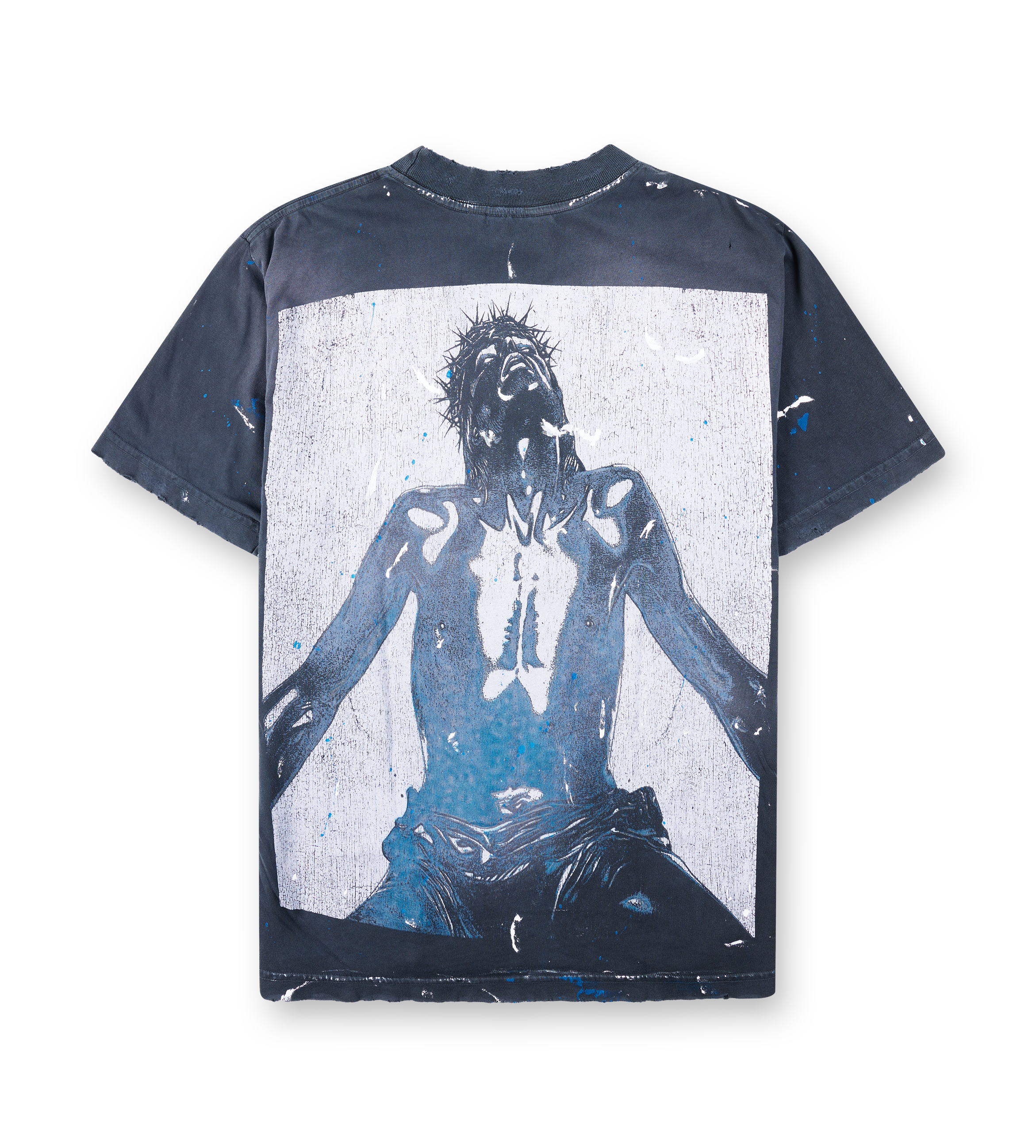 Hellstar FW25 HSPS26TE1-BLK GENADE T-SHIRT