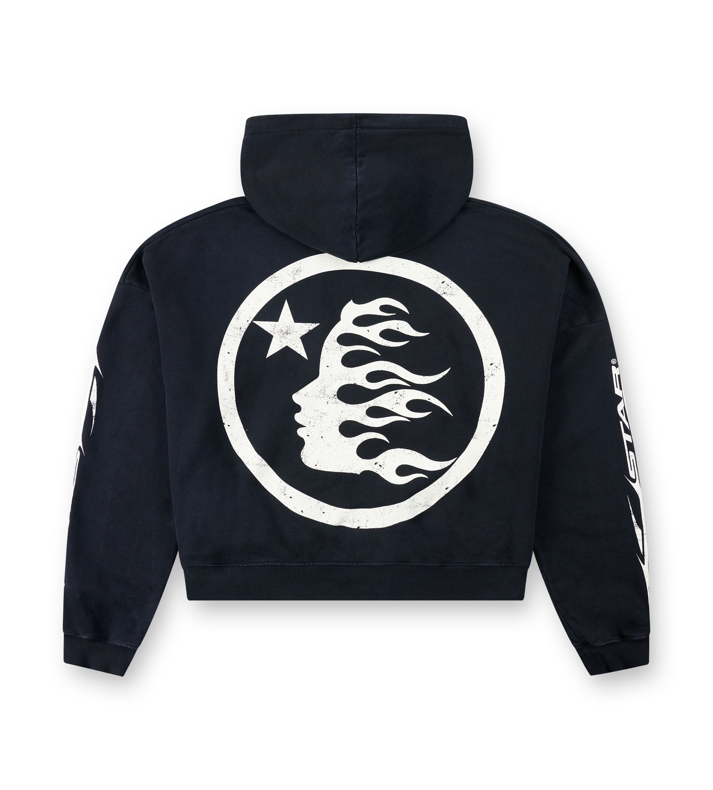 Hellstar FW25 HSCXHOO01-BLK HSTAR HOODIE