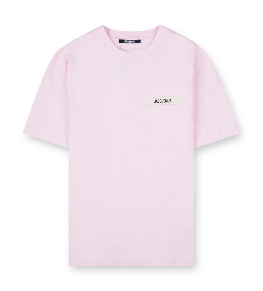 Jacquemus The Gros Grain T-Shirt in Pink