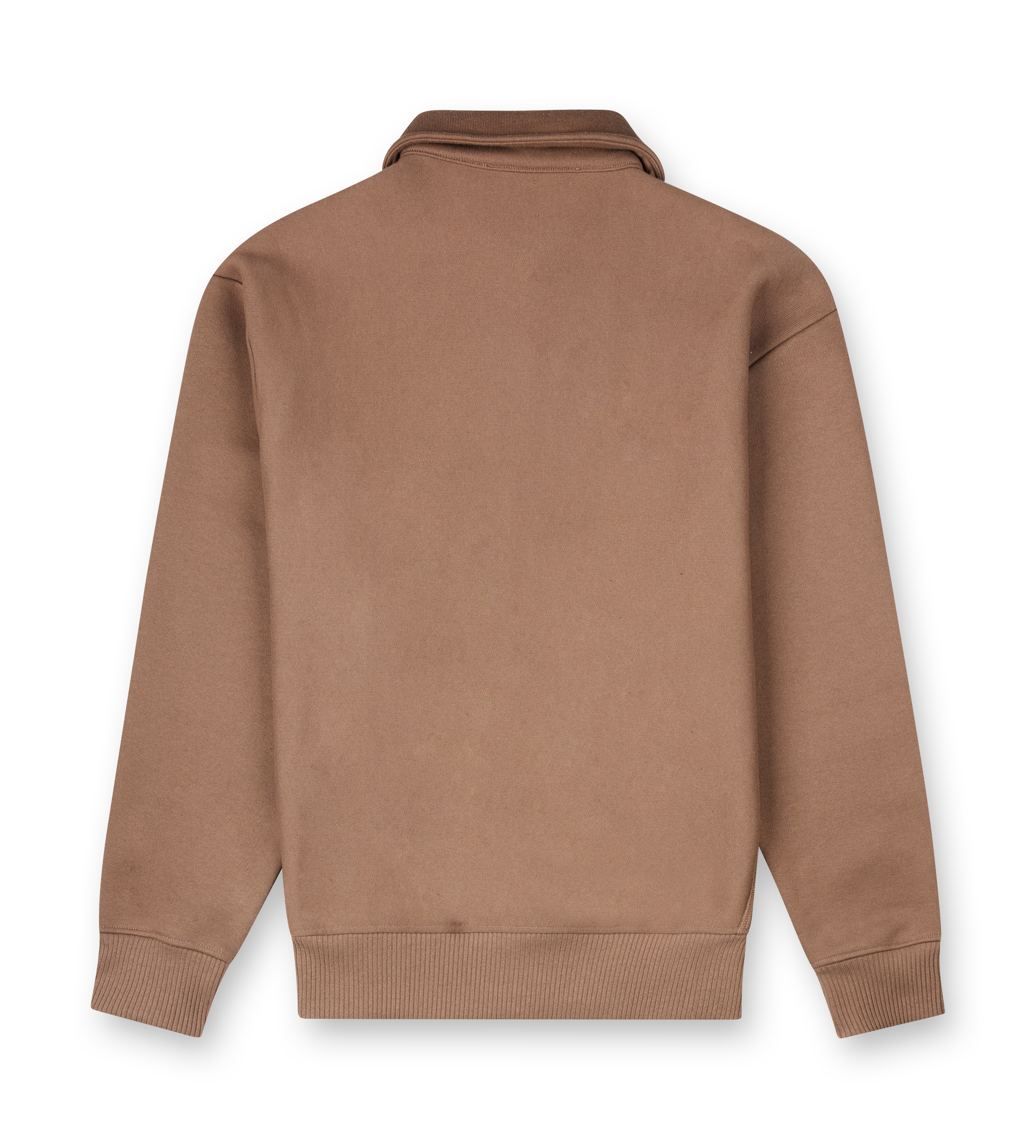 PAL Sporting Goods Pre-Game Half-Zip Sweater in Brown