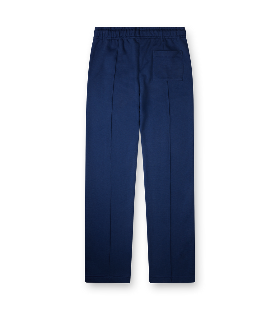 Casablanca Patch Open Hem Jogger in Navy