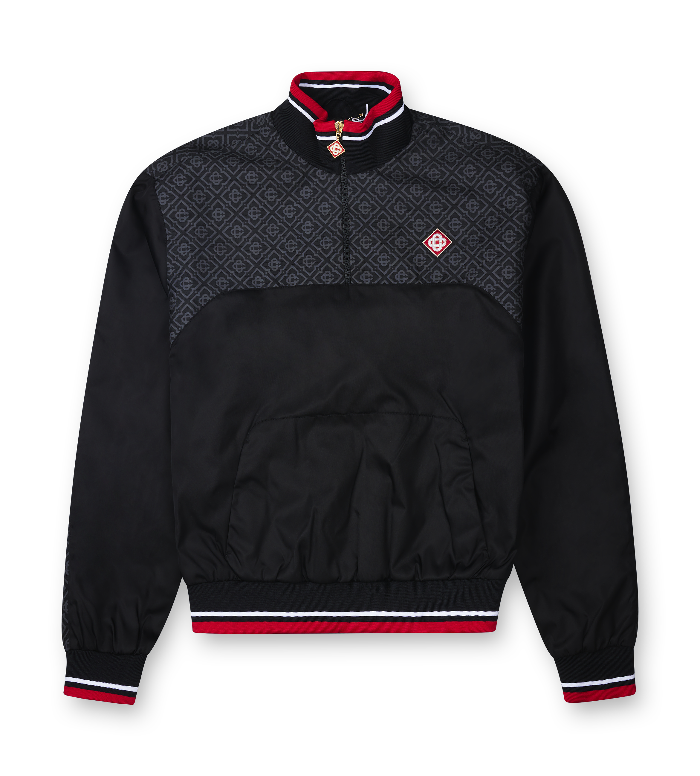 Casablanca Hybrid Track Jacket in Black