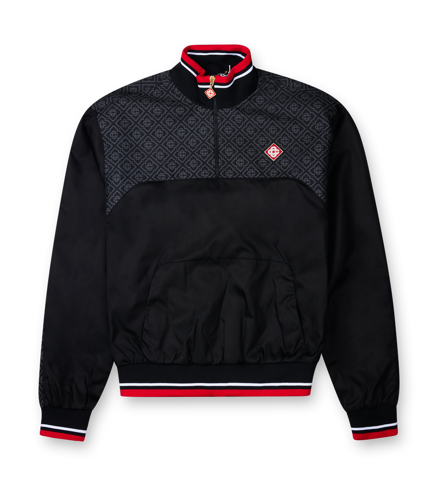Casablanca Hybrid Track Jacket in Black