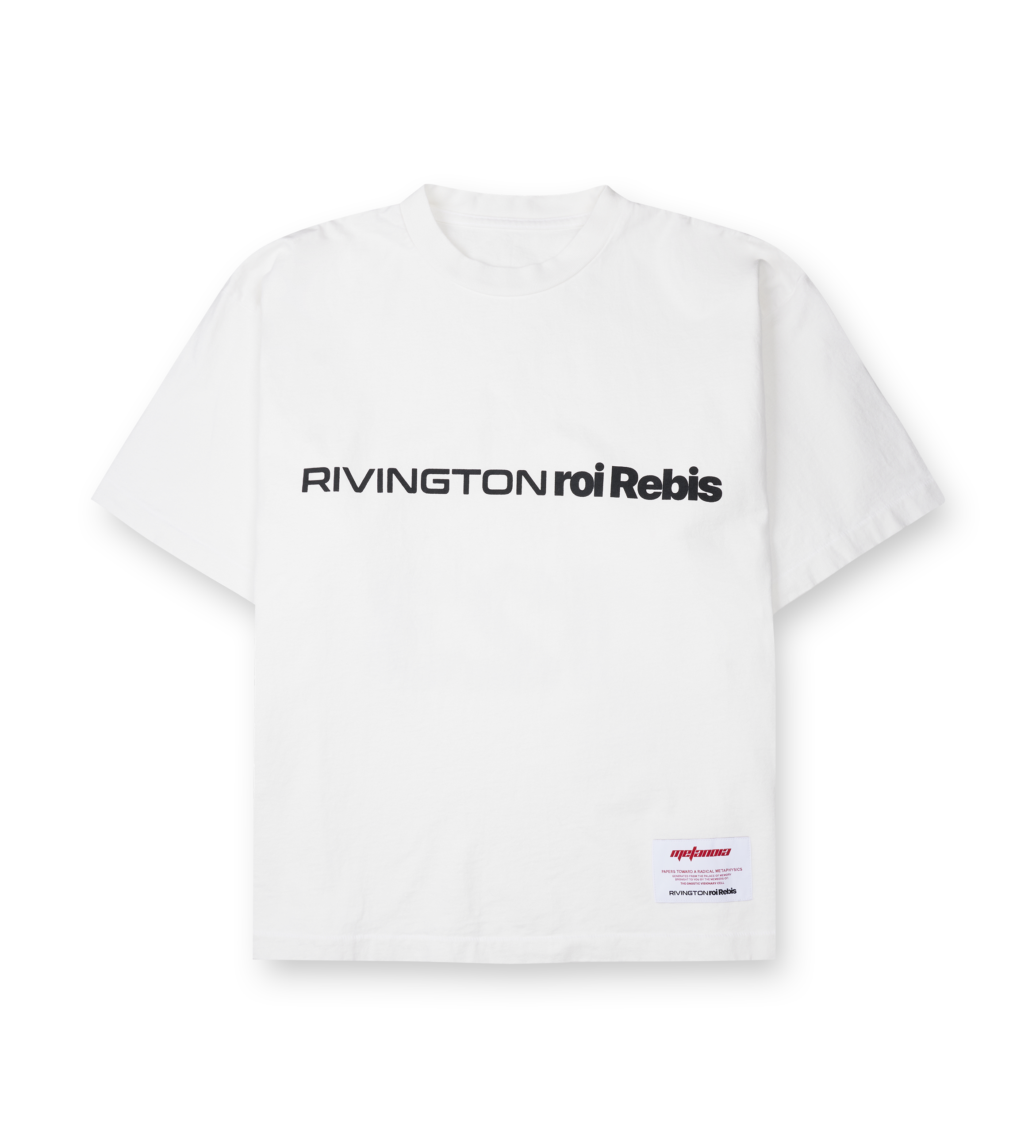 123 Rivington Metanoia USO CVA T-Shirt in White