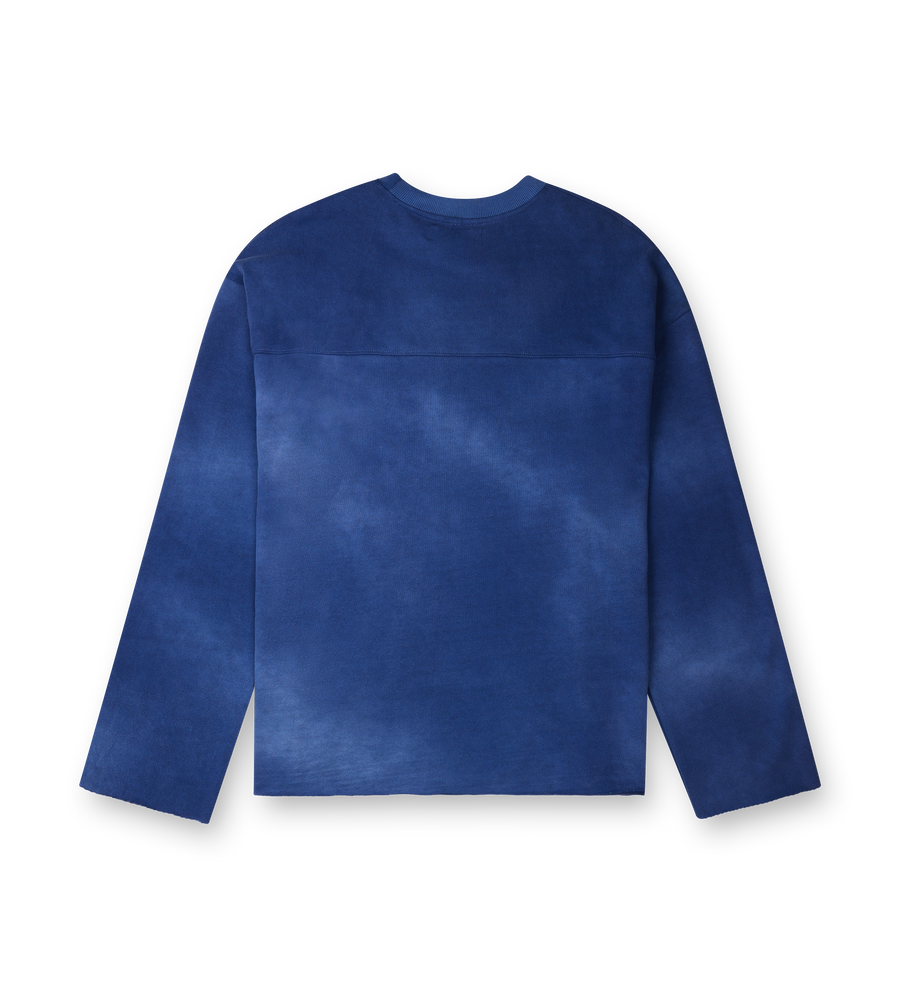 Nahmias Varsity L/S T-Shirt in Aged Blue