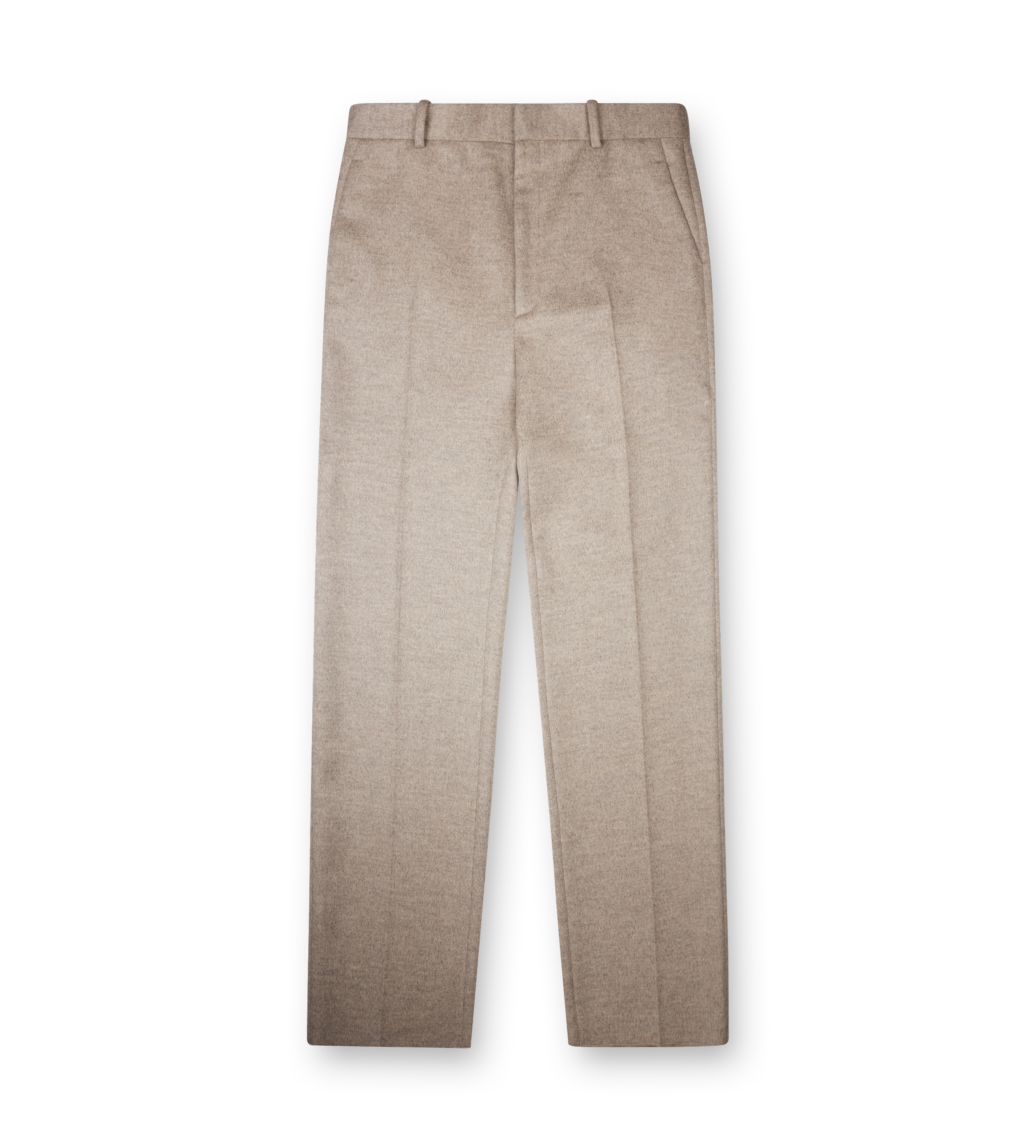 Bottega Veneta Wool and Cashmere Pants in Light Beige